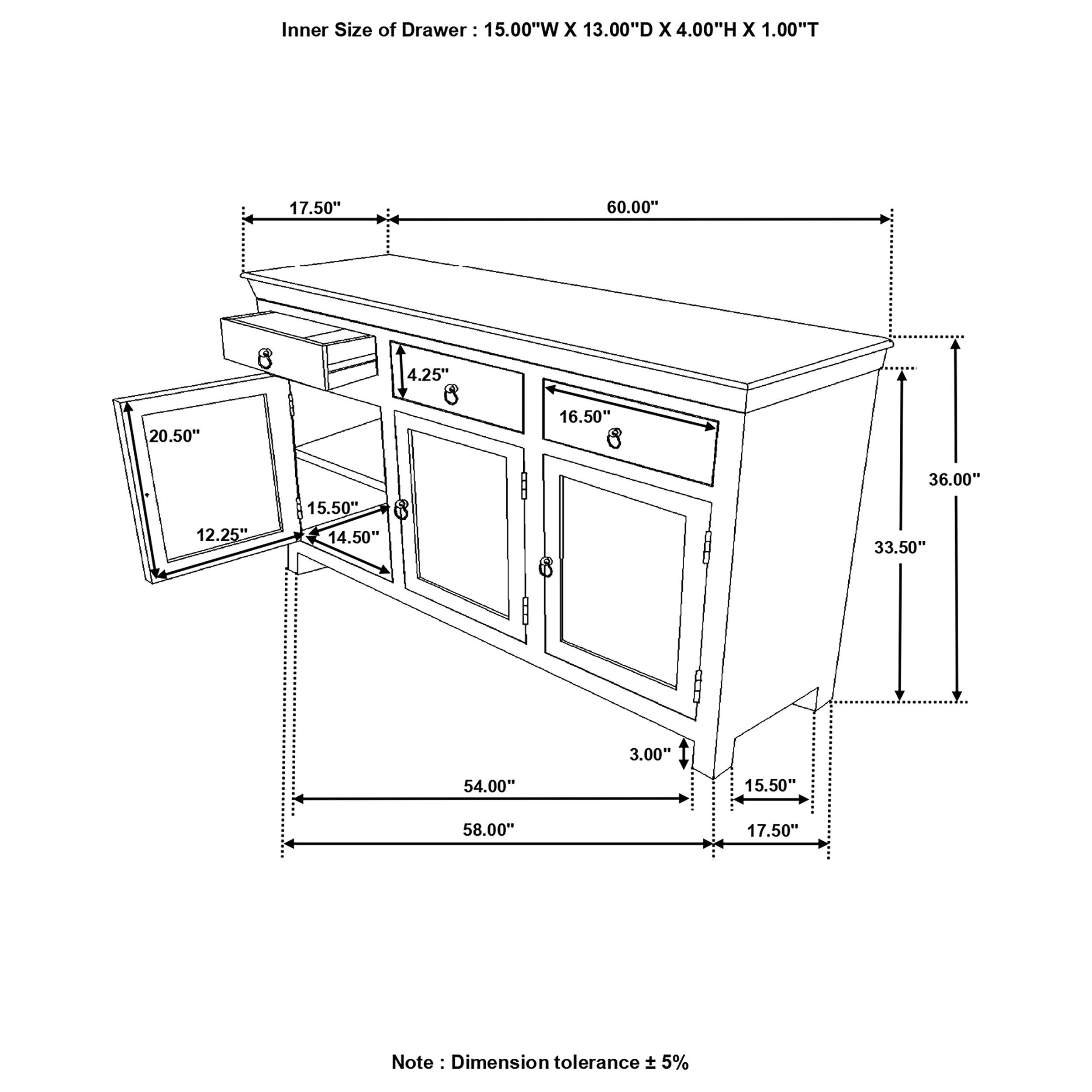 Harper Accent Cabinet - Ideal Furniture (Fresno,CA)