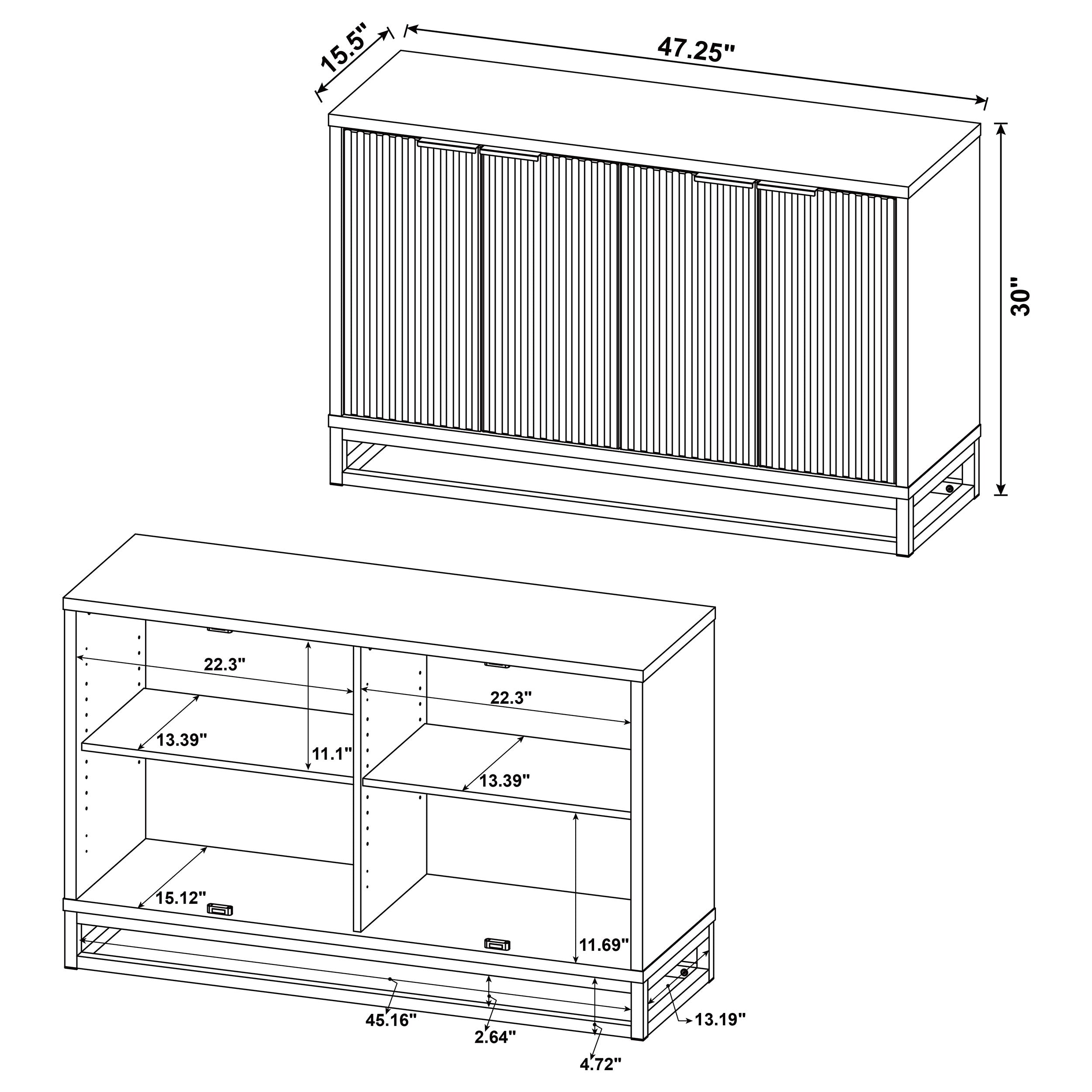 Ryatt Accent Cabinet - Ideal Furniture (Fresno,CA)