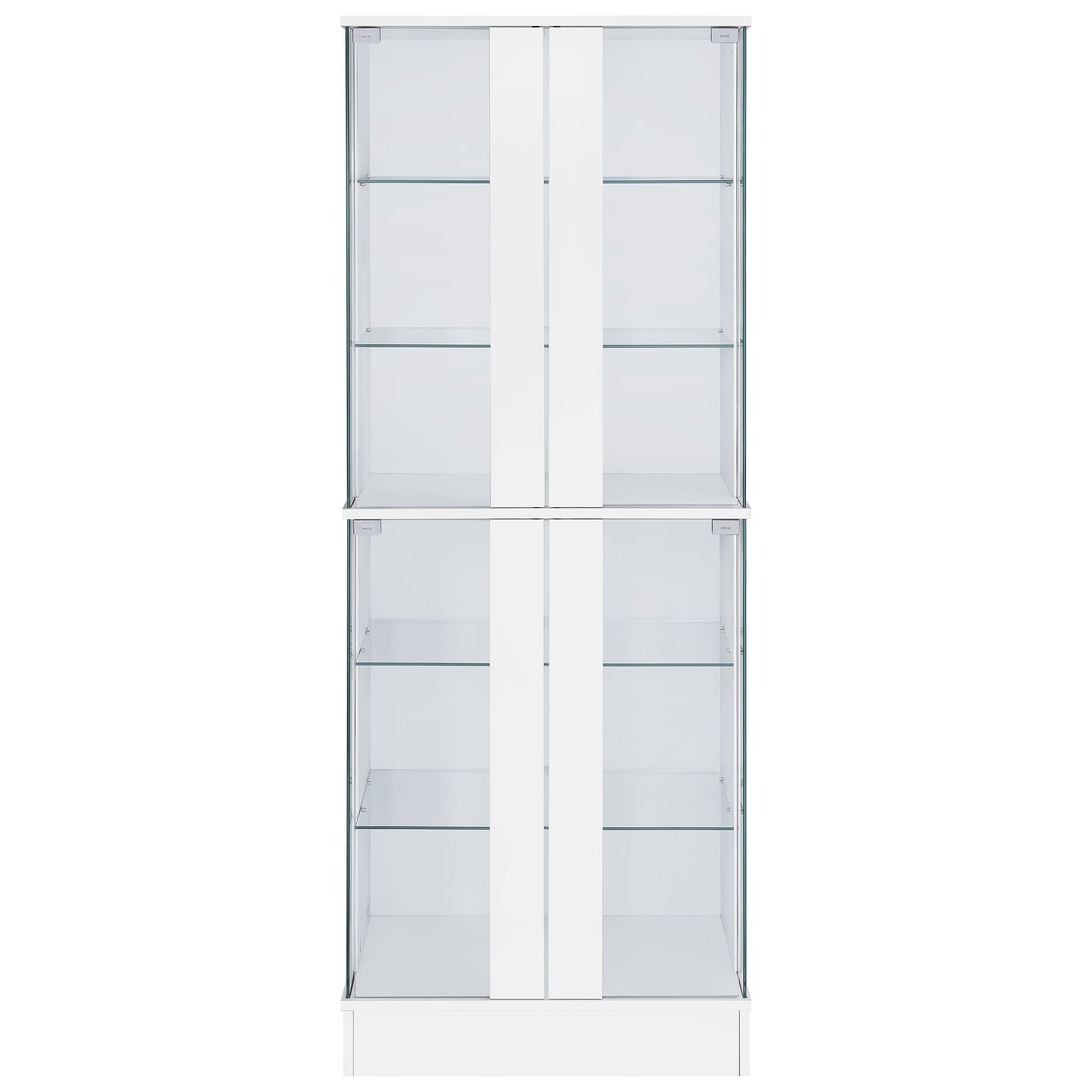 Cabra Curio Cabinet with LED Lighting - Ideal Furniture (Fresno,CA)