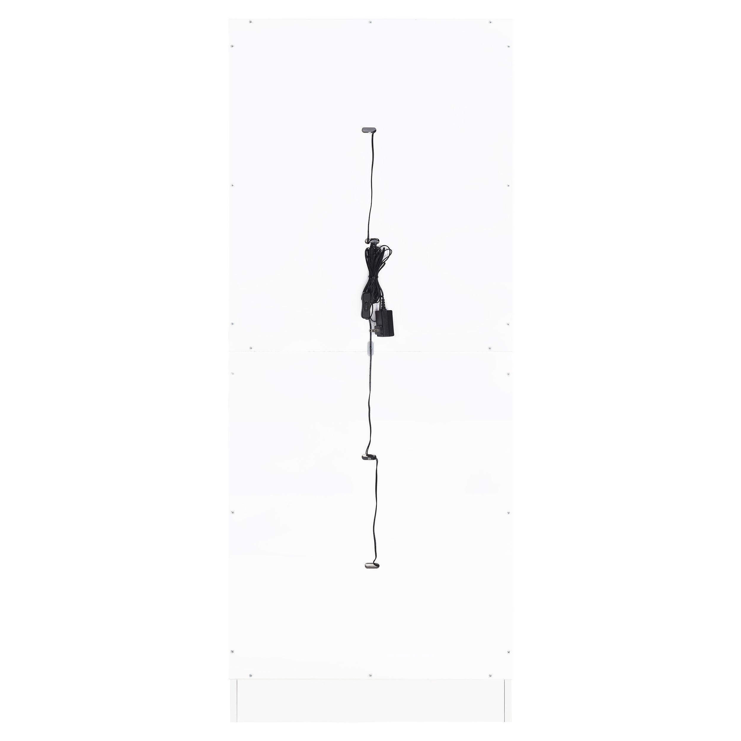 Cabra Curio Cabinet with LED Lighting - Ideal Furniture (Fresno,CA)