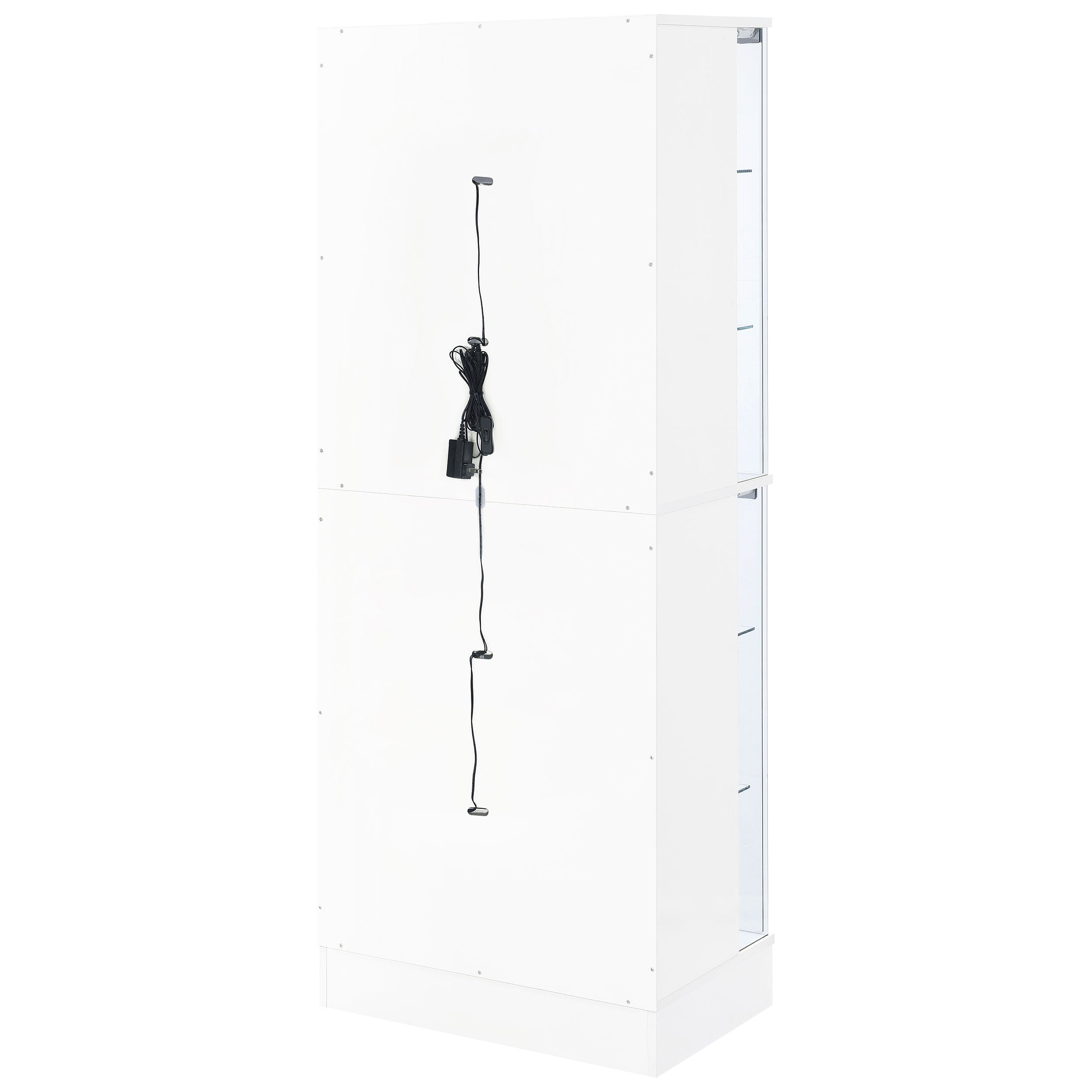 Cabra Curio Cabinet with LED Lighting - Ideal Furniture (Fresno,CA)