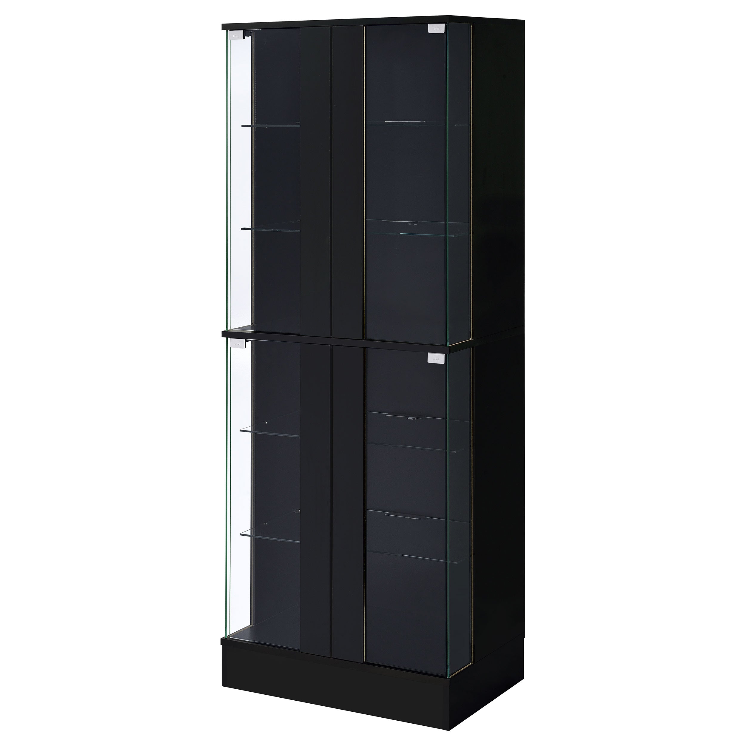 Cabra Curio Cabinet with LED Lighting - Ideal Furniture (Fresno,CA)