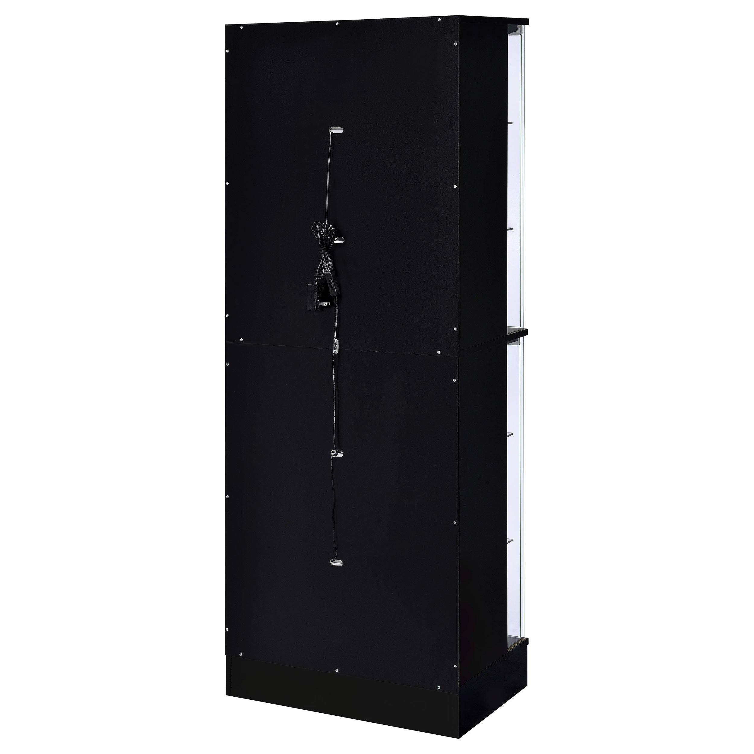 Cabra Curio Cabinet with LED Lighting - Ideal Furniture (Fresno,CA)