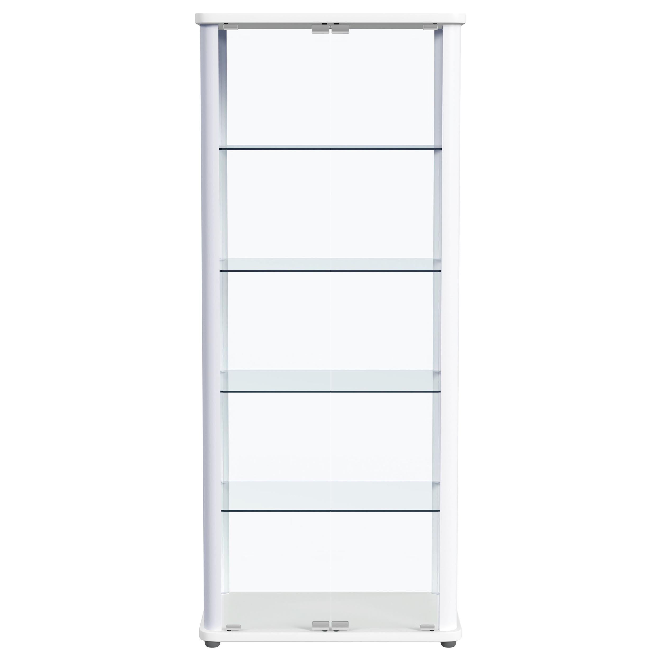 Aero Curio Cabinet with LED Lighting - Ideal Furniture (Fresno,CA)
