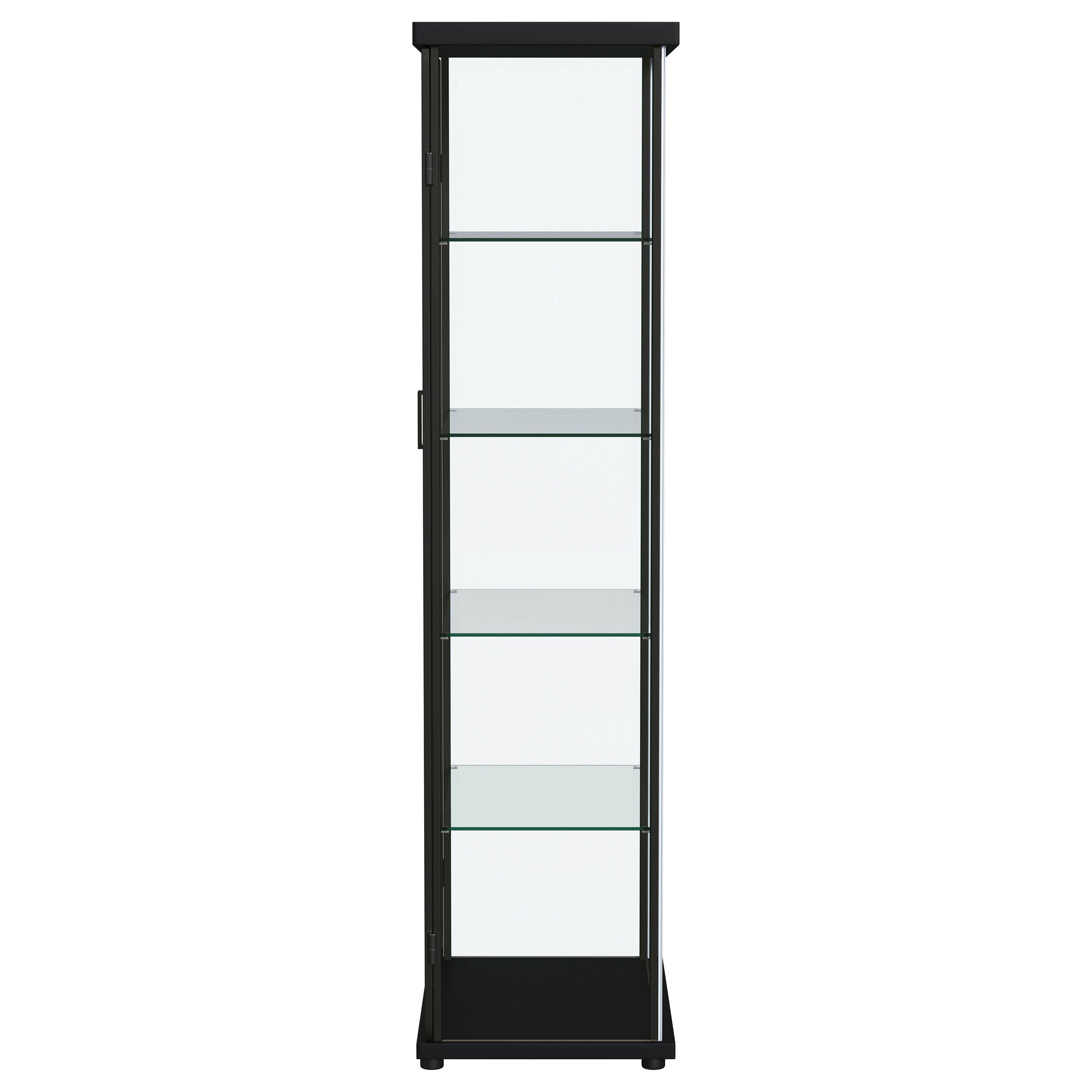 Aero Curio Cabinet with LED Lighting - Ideal Furniture (Fresno,CA)