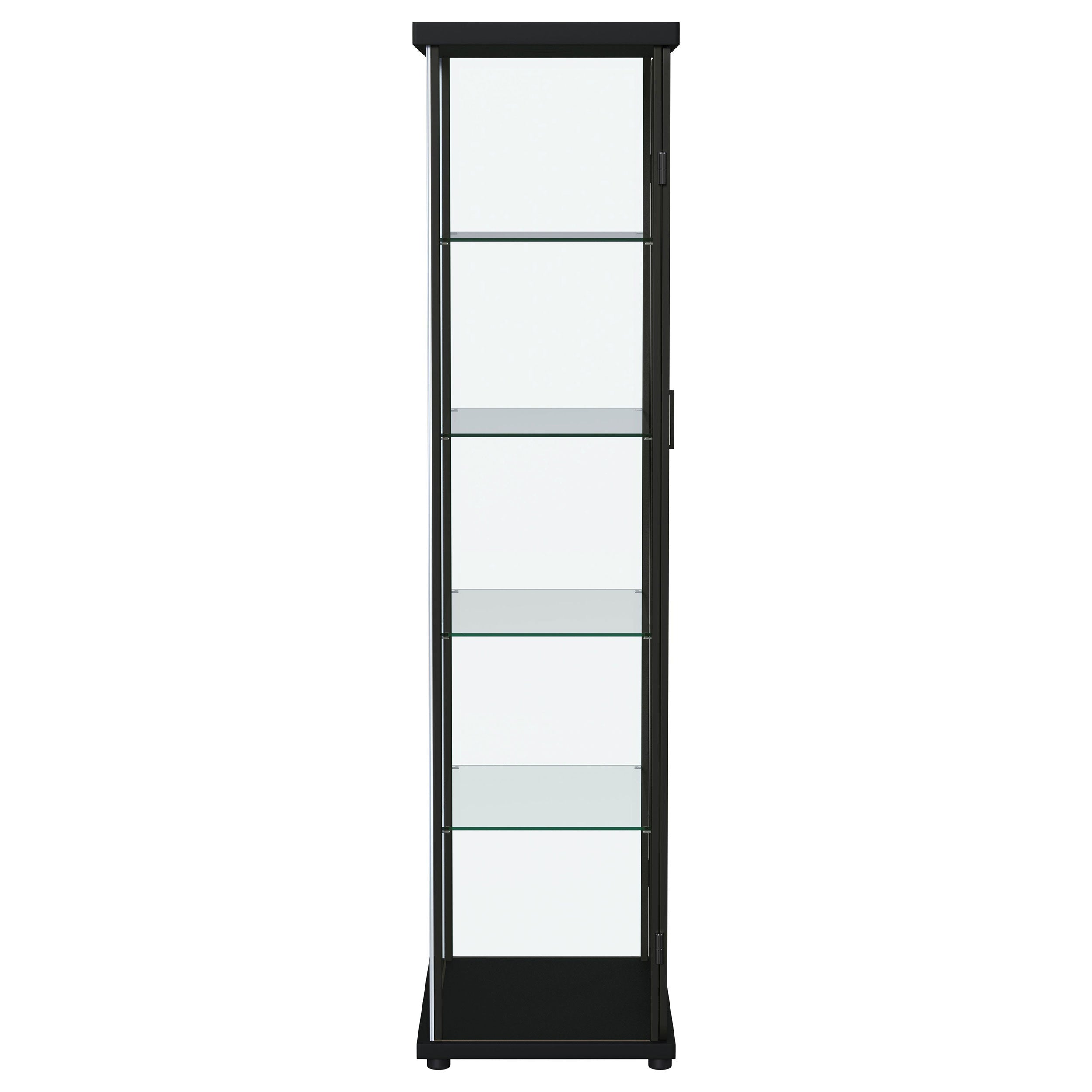 Aero Curio Cabinet with LED Lighting - Ideal Furniture (Fresno,CA)