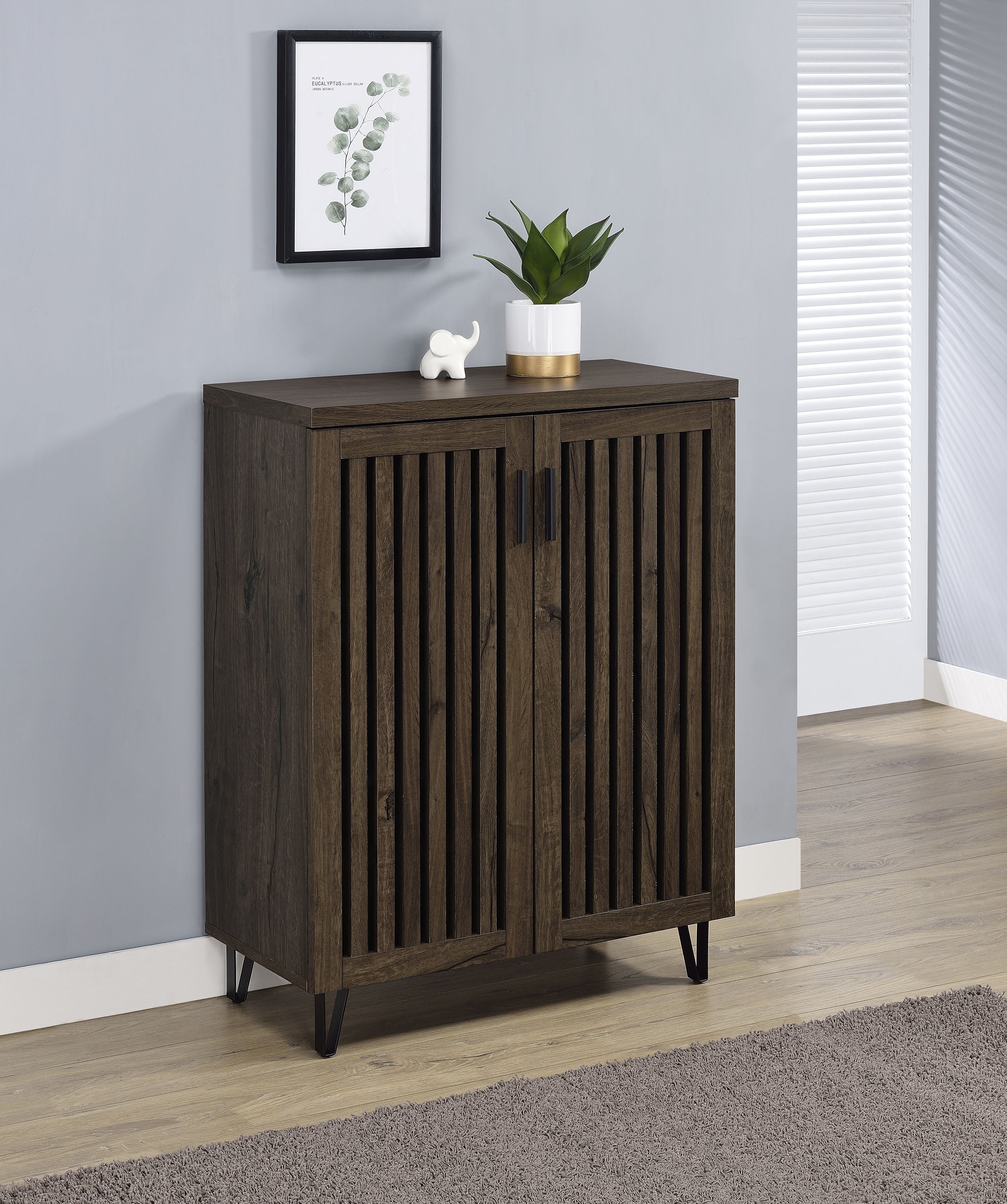 Brixton Shoe Cabinet - Ideal Furniture (Fresno,CA)