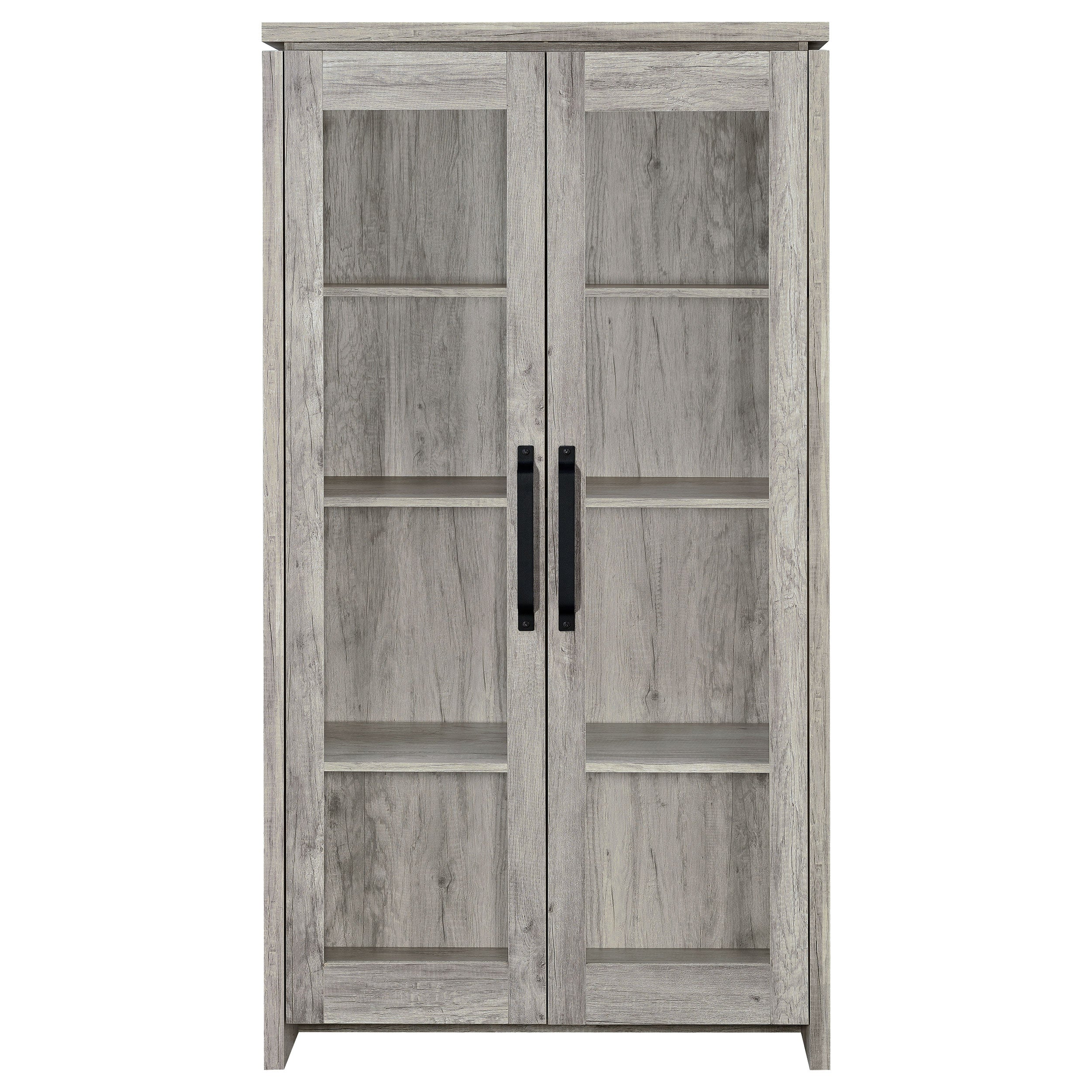 Alejo Tall Display Cabinet - Ideal Furniture (Fresno,CA)