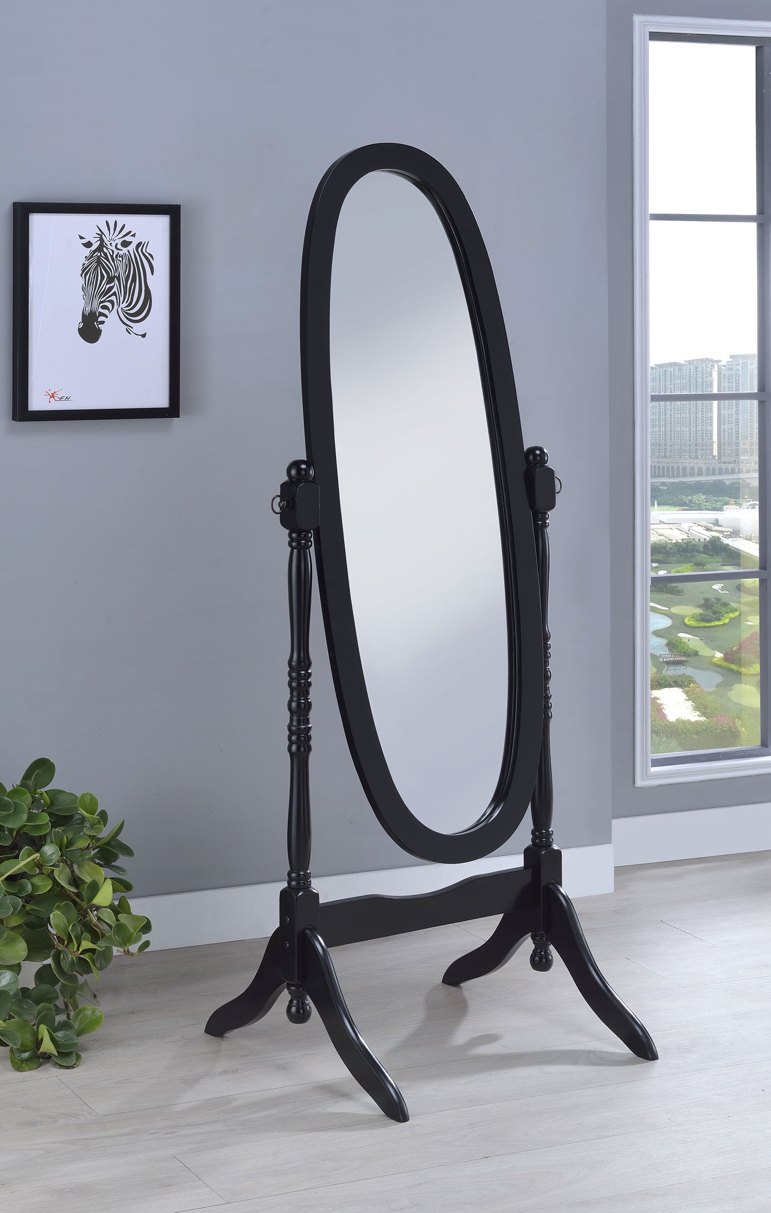 Foyet Cheval Mirror - Ideal Furniture (Fresno,CA)