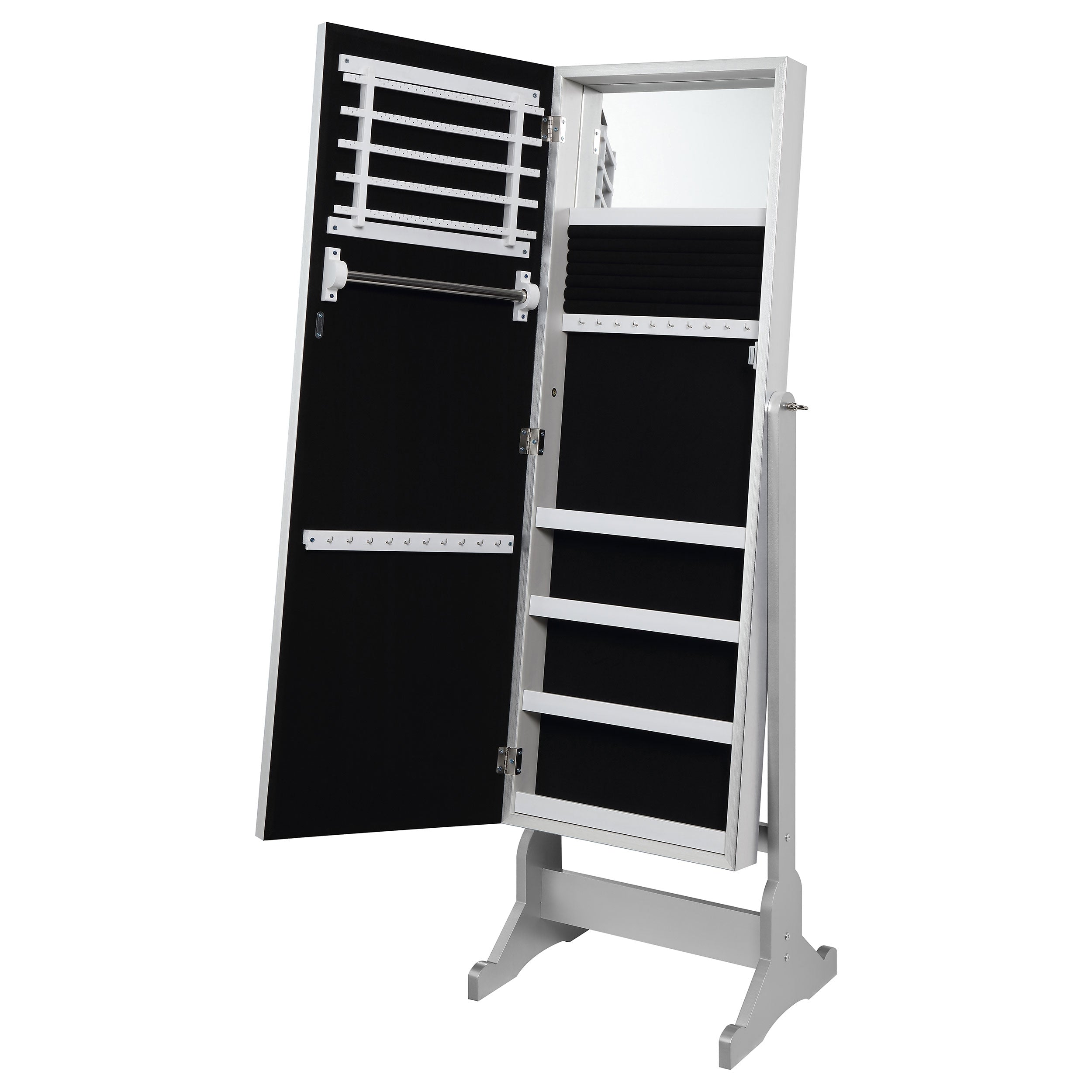 Moore Jewelry Cheval Mirror - Ideal Furniture (Fresno,CA)