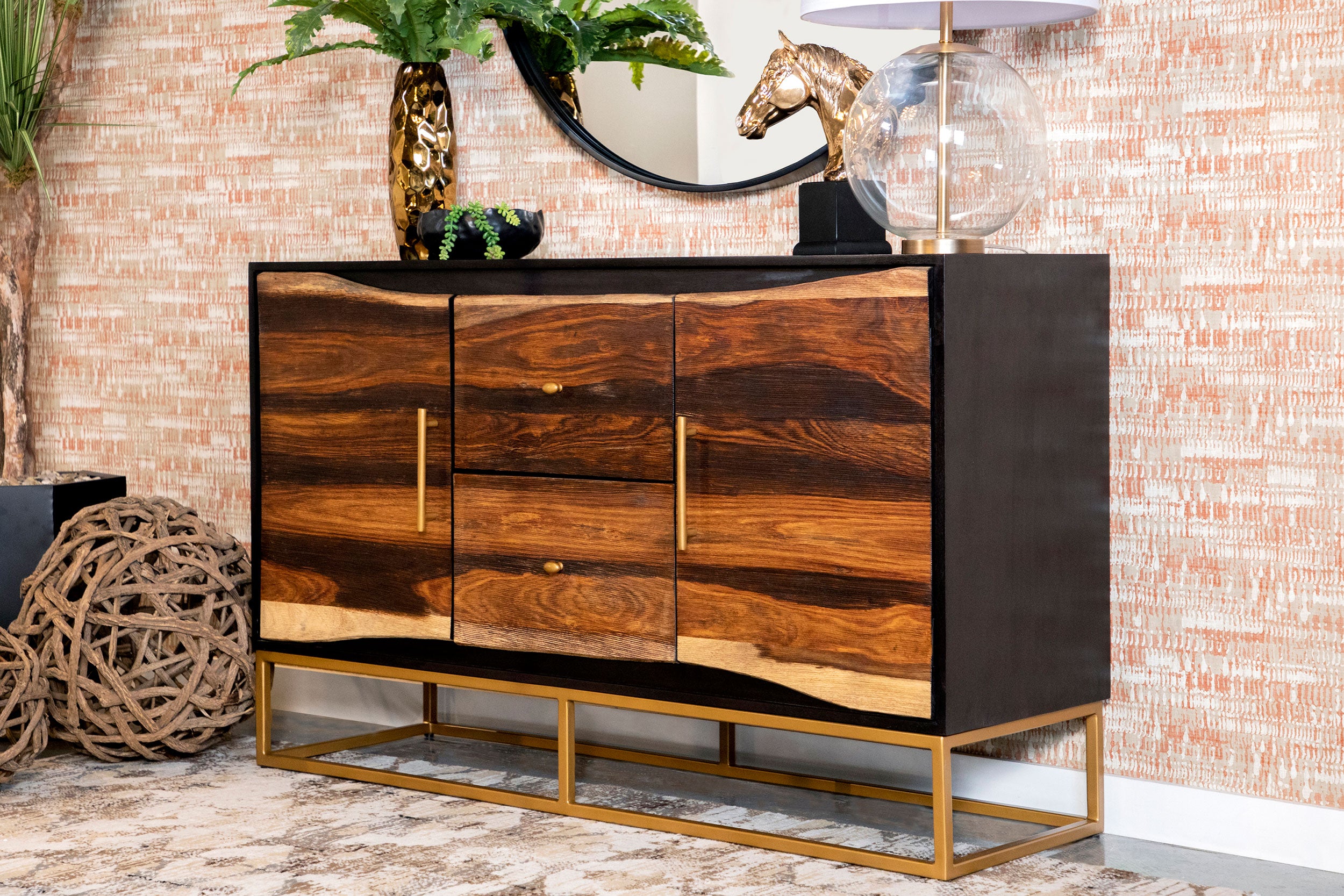 Zara Accent Cabinet - Ideal Furniture (Fresno,CA)