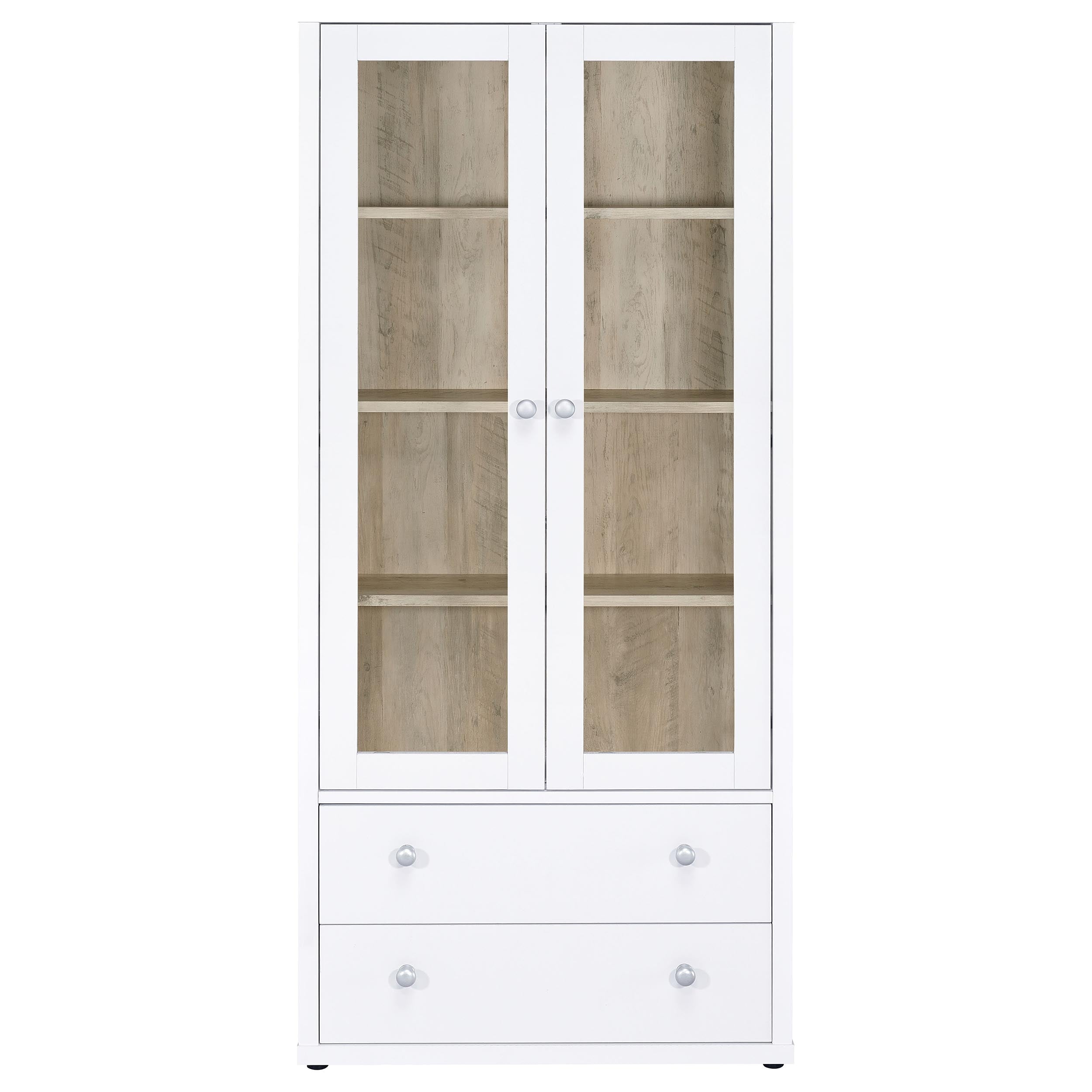 Hawthorne Tall Display Cabinet - Ideal Furniture (Fresno,CA)