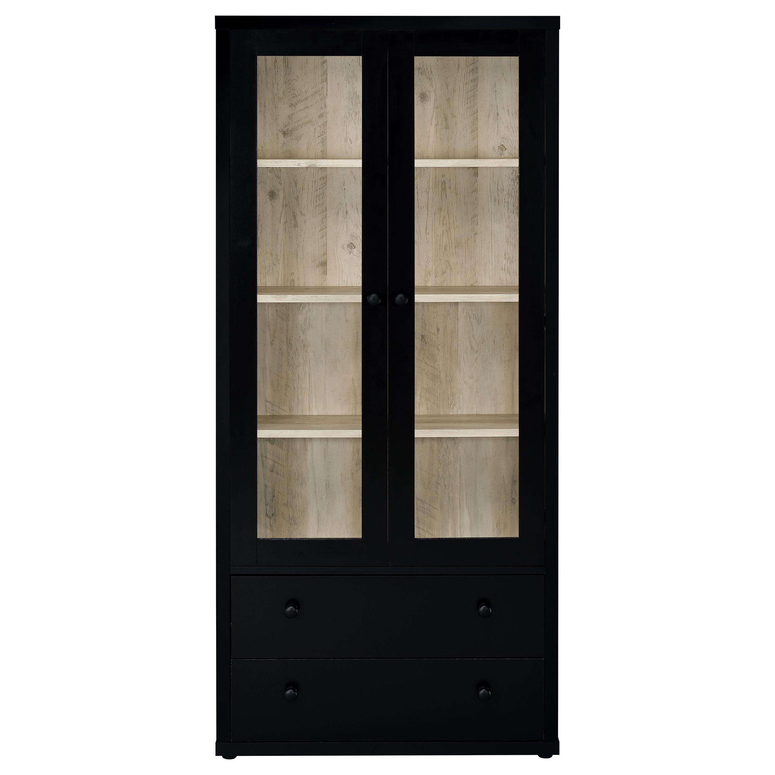 Hawthorne Tall Display Cabinet - Ideal Furniture (Fresno,CA)