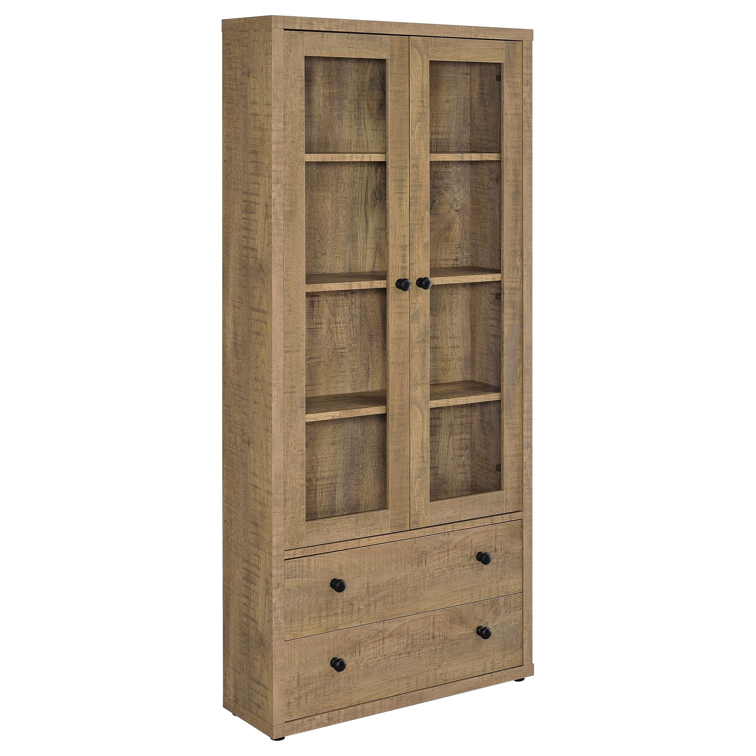 Hawthorne Tall Display Cabinet - Ideal Furniture (Fresno,CA)