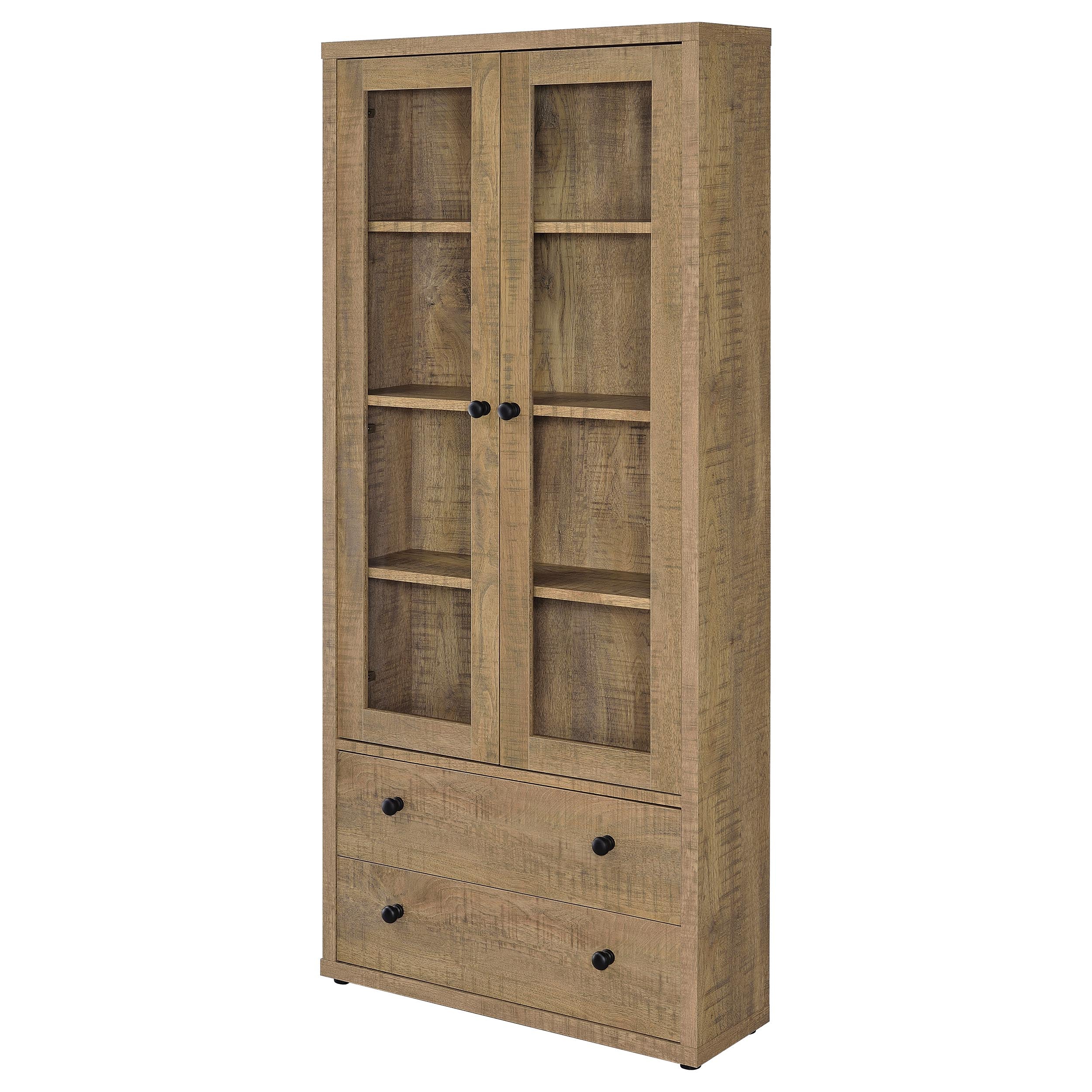 Hawthorne Tall Display Cabinet - Ideal Furniture (Fresno,CA)