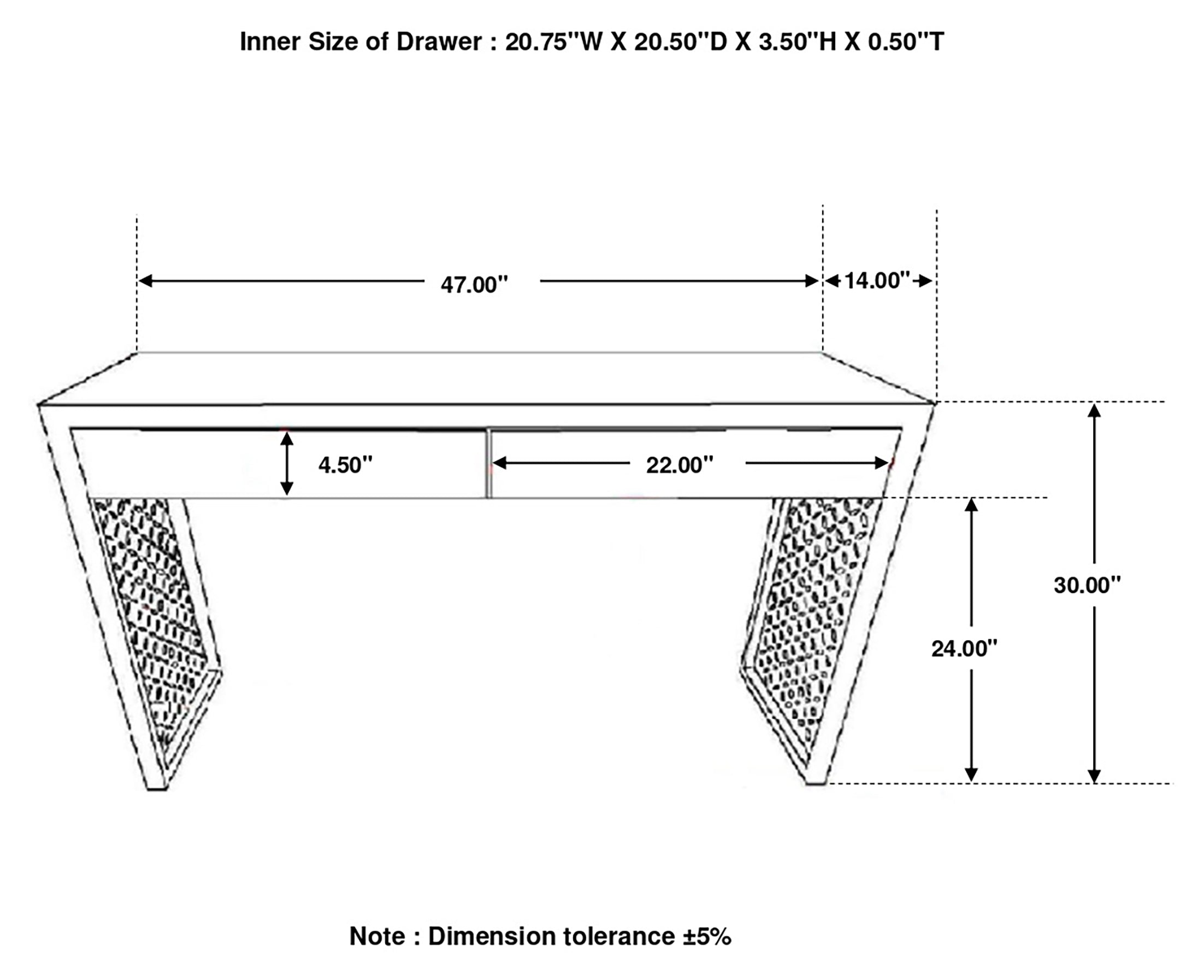 Rickman Console Table - Ideal Furniture (Fresno,CA)