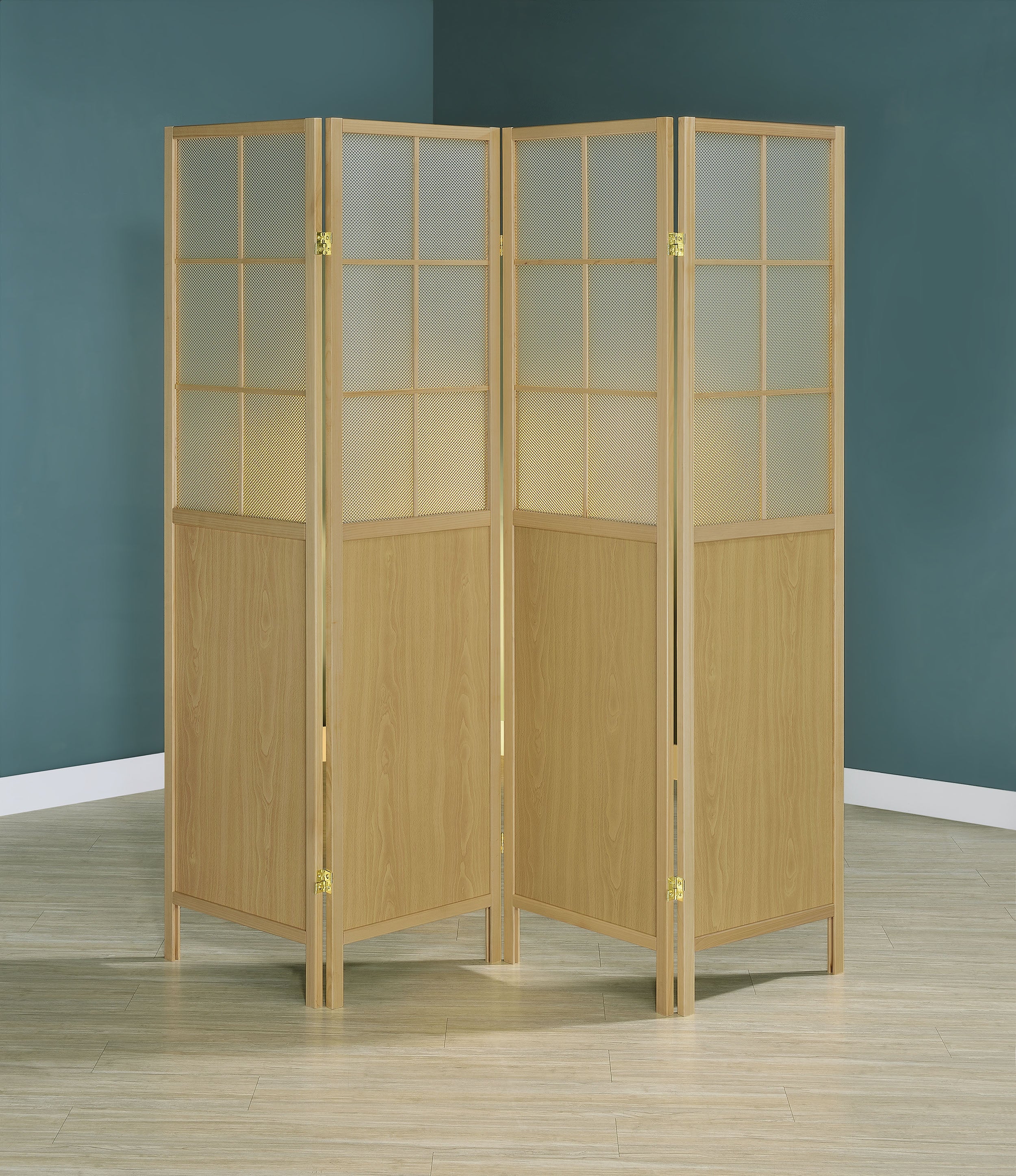 Edwards Four-Panel Room Divider - Ideal Furniture (Fresno,CA)