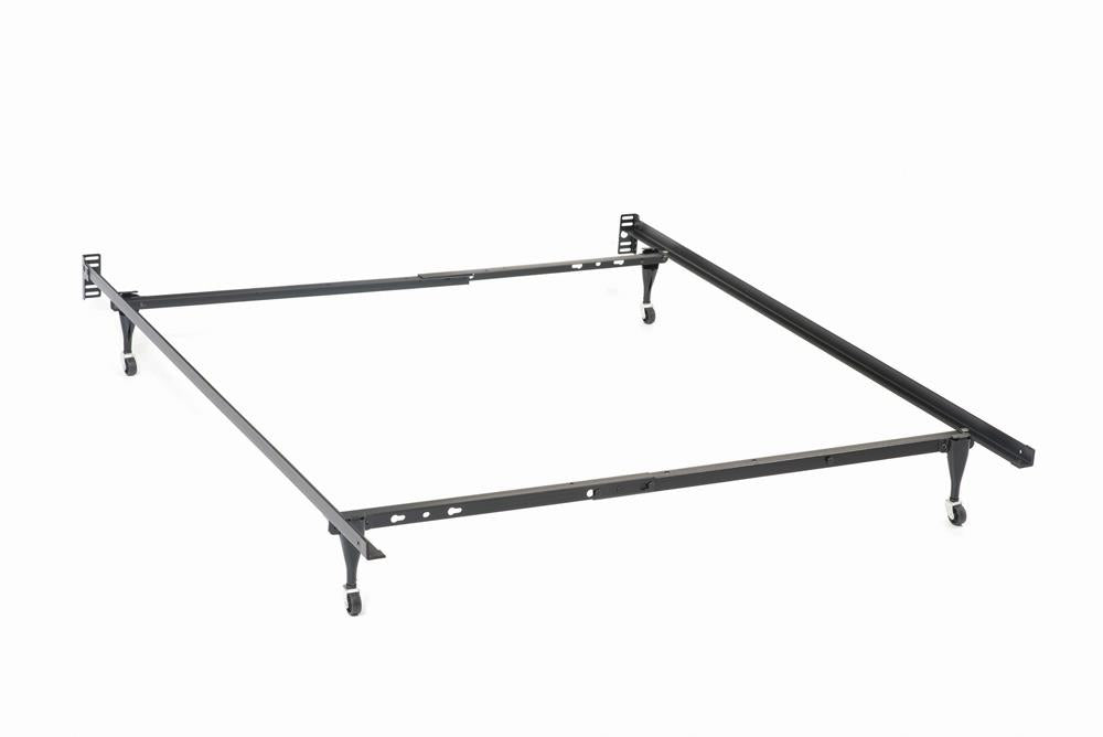 Mabel Twin Over Full Bed Frame Black - Ideal Furniture (Fresno,CA)