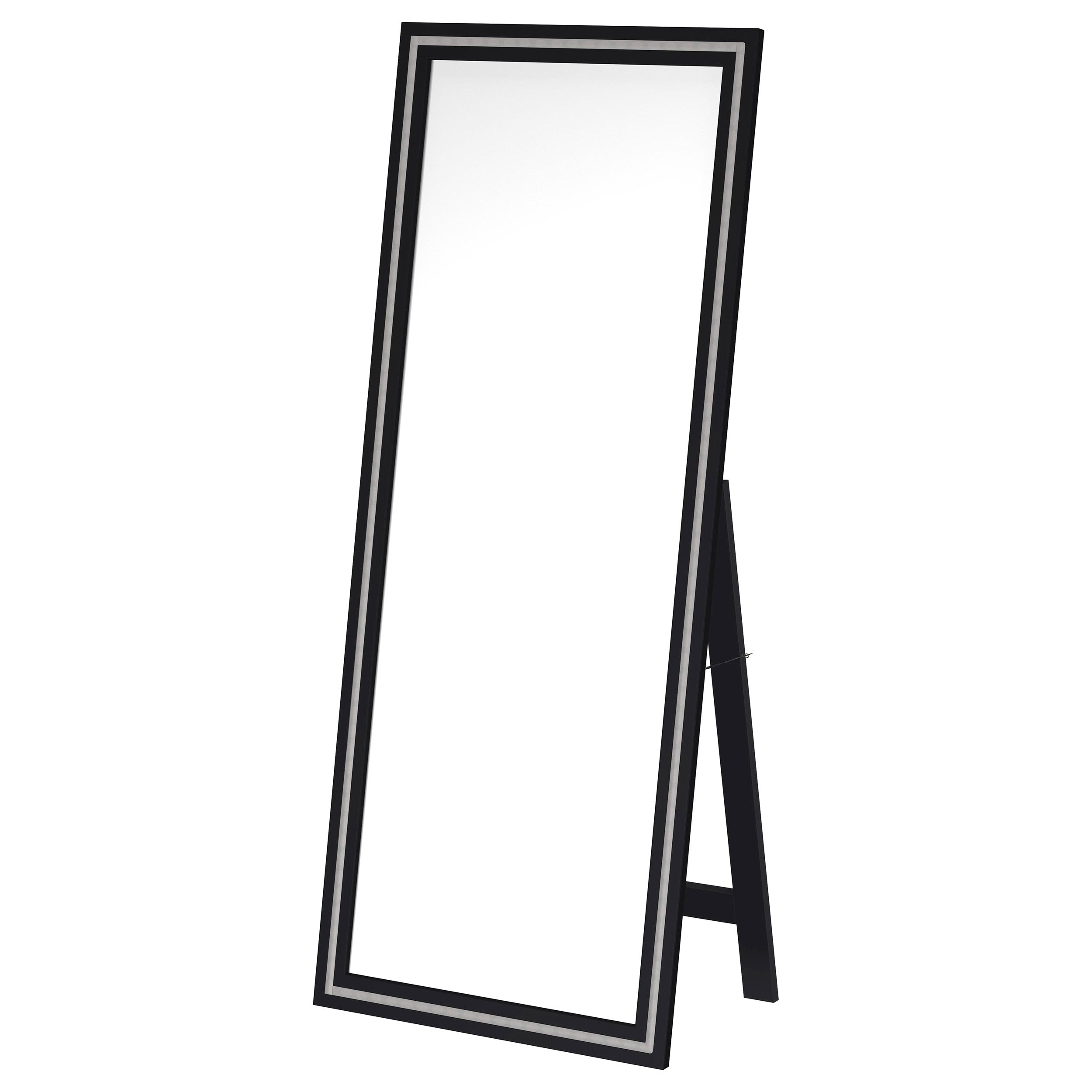Windrose Standing Mirror with LED Lighting - Ideal Furniture (Fresno,CA)