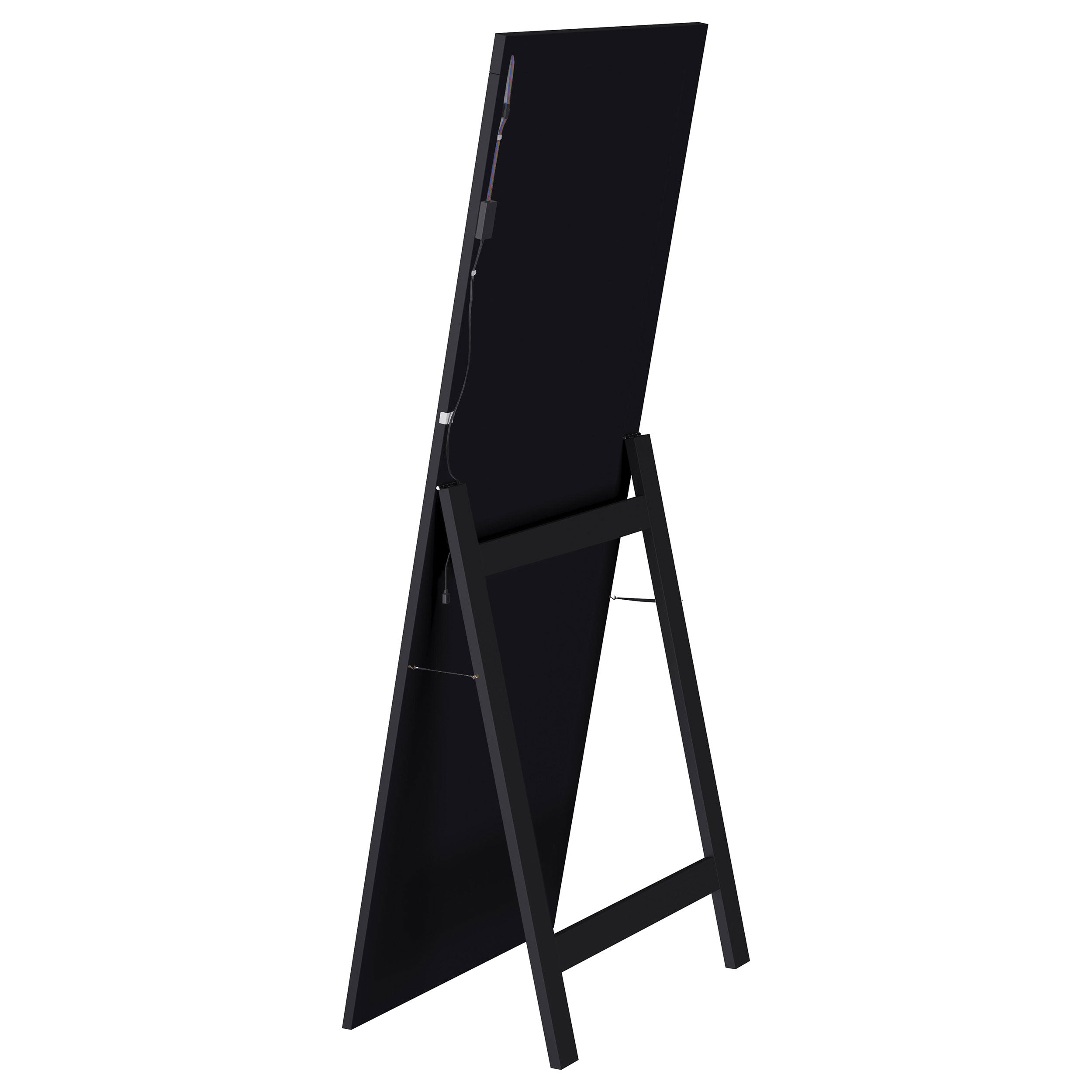 Windrose Standing Mirror with LED Lighting - Ideal Furniture (Fresno,CA)