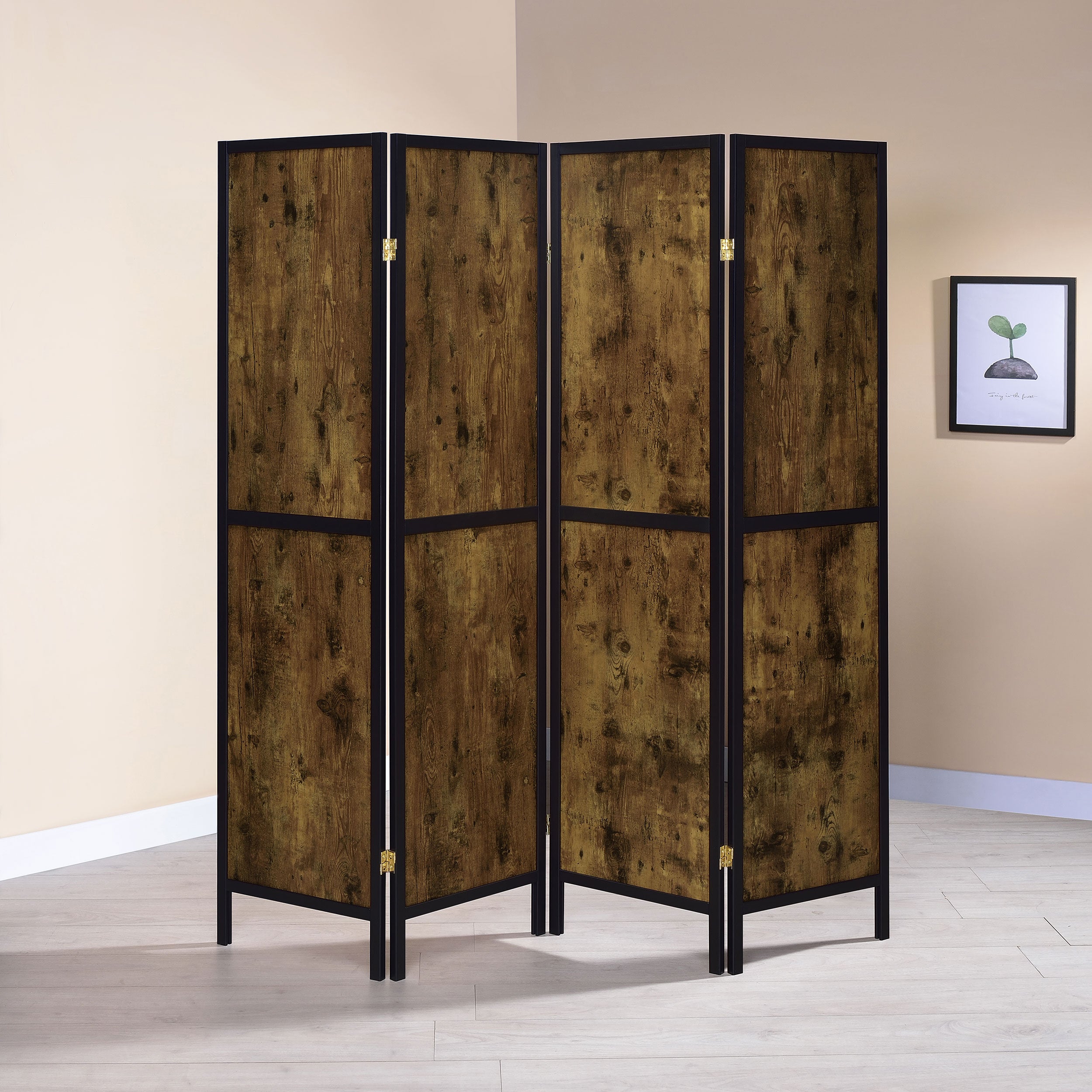 Deepika Four-Panel Room Divider - Ideal Furniture (Fresno,CA)