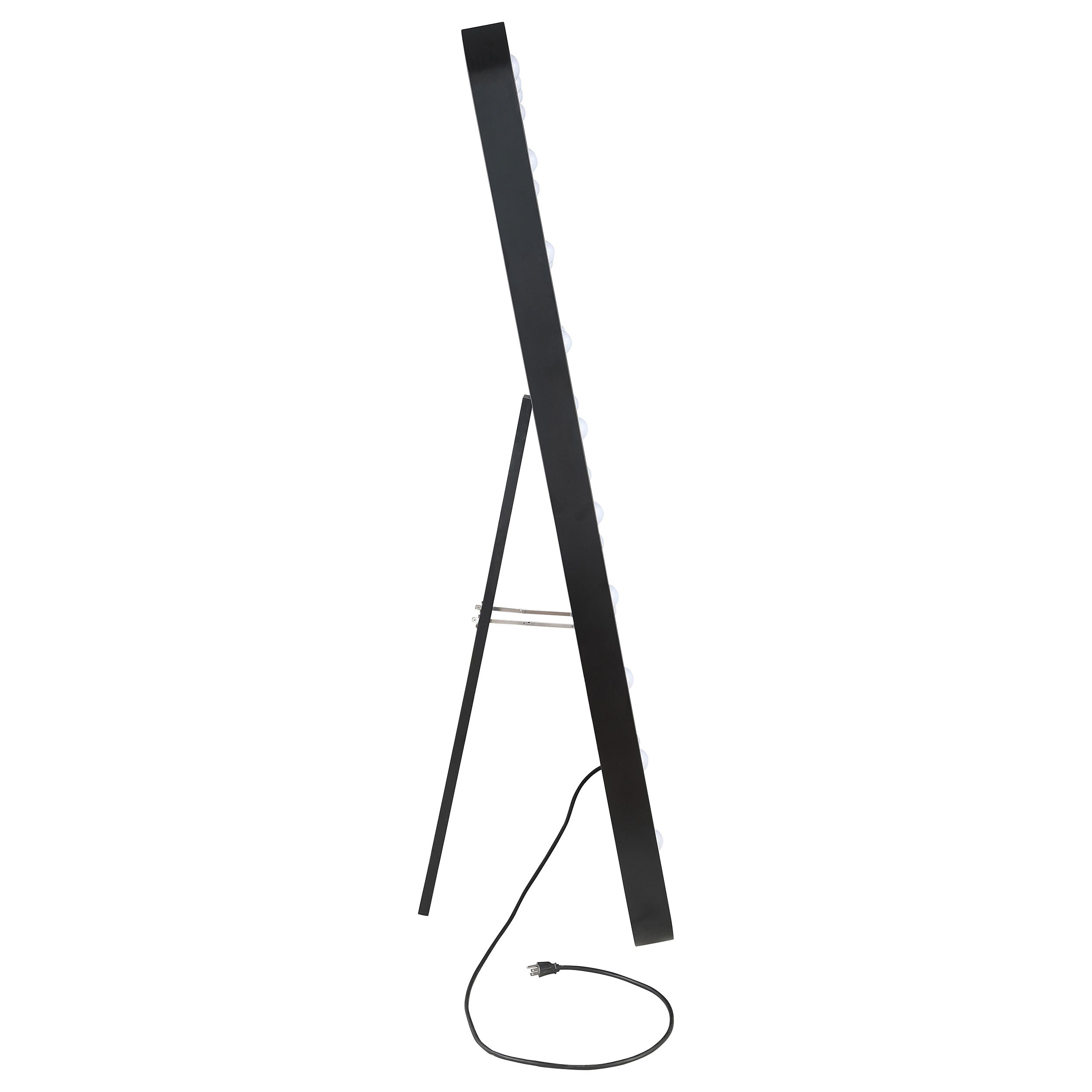Canton Standing Mirror with LED Lighting and Bluetooth Speaker - Ideal Furniture (Fresno,CA)
