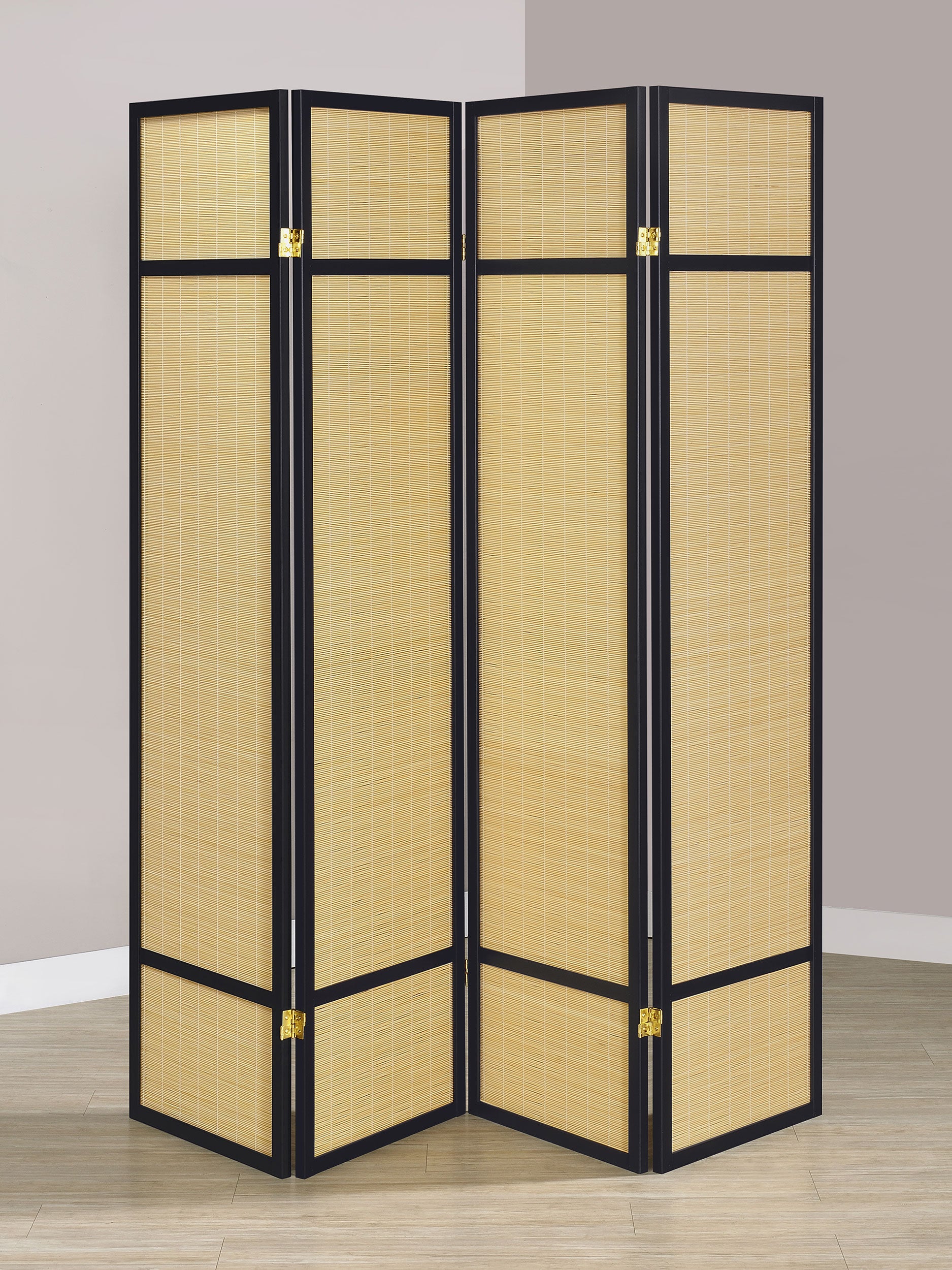 Pearce Four-Panel Room Divider - Ideal Furniture (Fresno,CA)