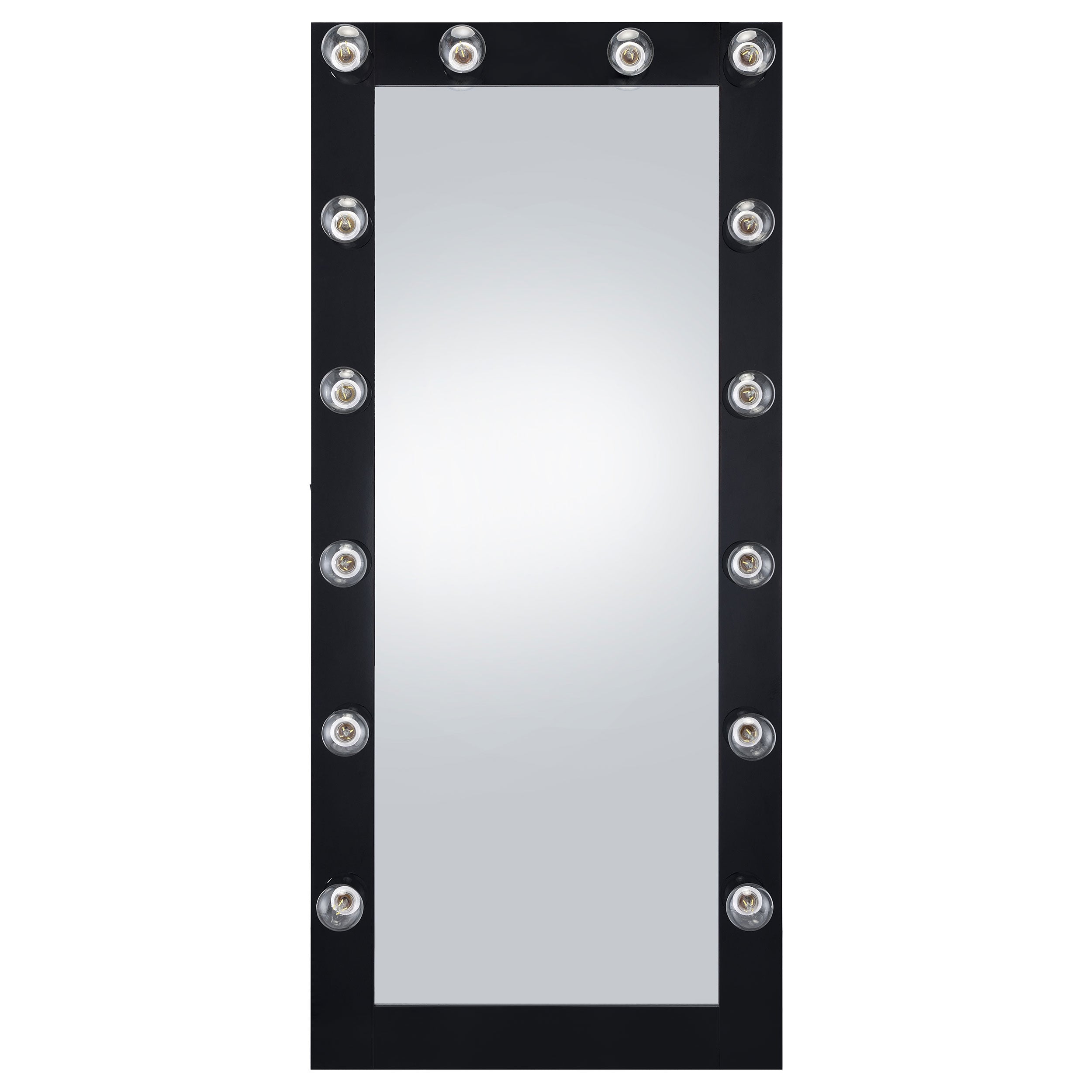 Zayan Floor Mirror with LED Lighting - Ideal Furniture (Fresno,CA)