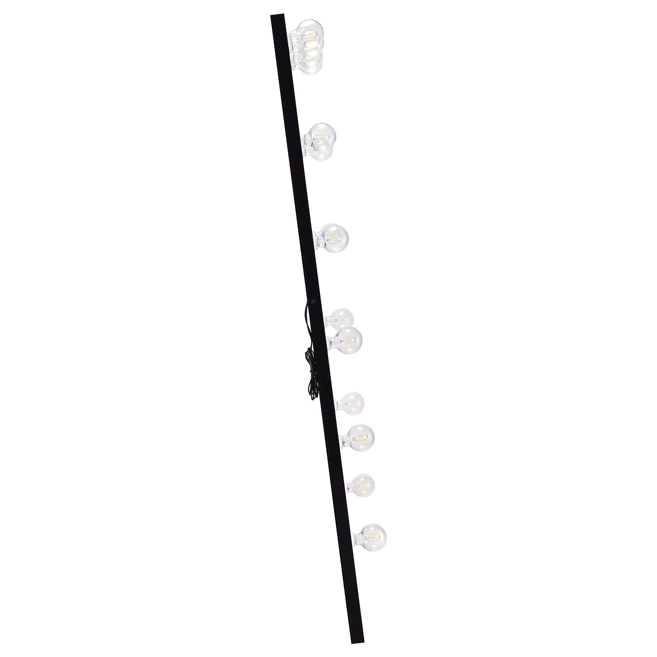 Zayan Floor Mirror with LED Lighting - Ideal Furniture (Fresno,CA)