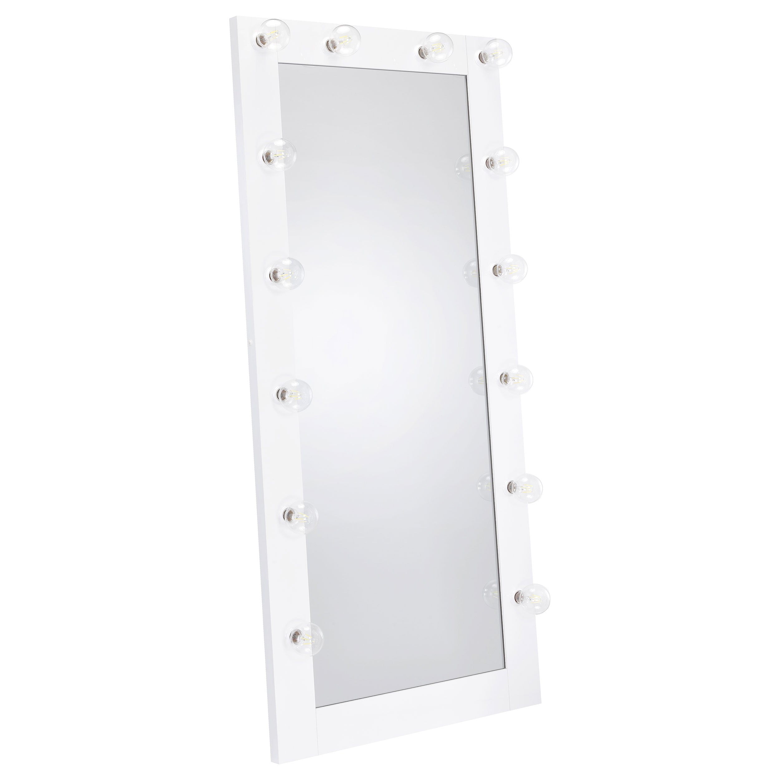 Zayan Floor Mirror with LED Lighting - Ideal Furniture (Fresno,CA)