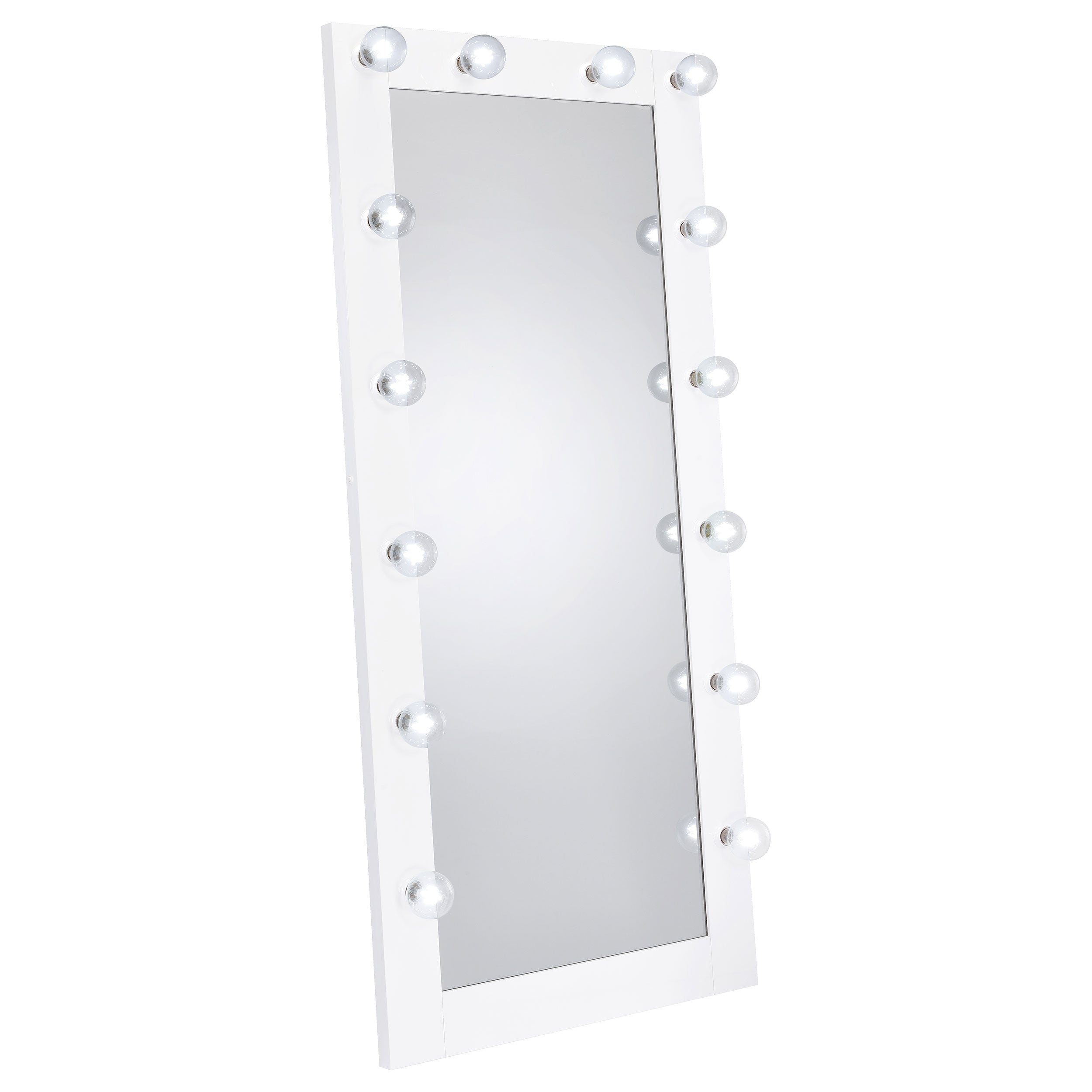 Zayan Floor Mirror with LED Lighting - Ideal Furniture (Fresno,CA)