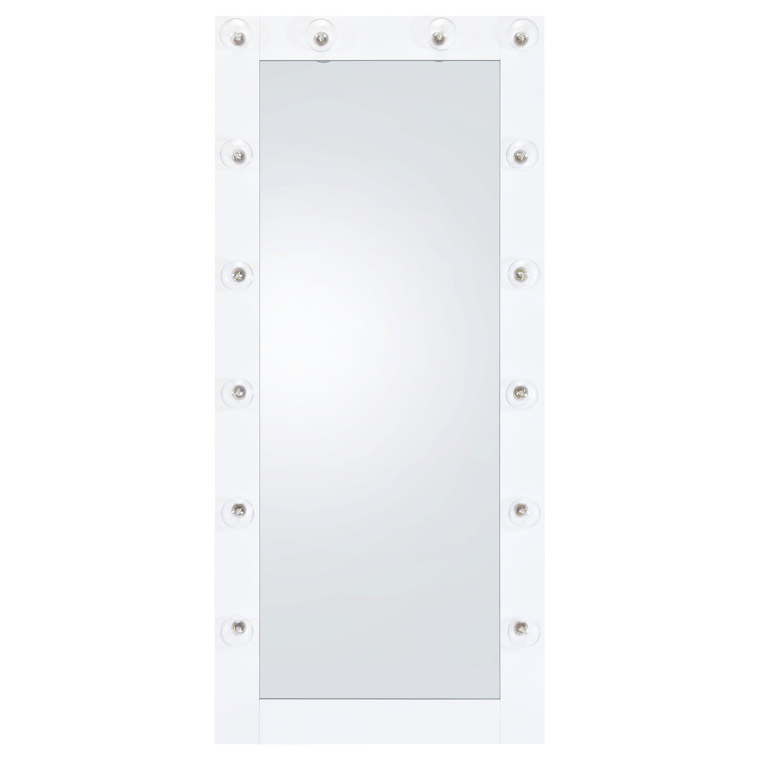 Zayan Floor Mirror with LED Lighting - Ideal Furniture (Fresno,CA)