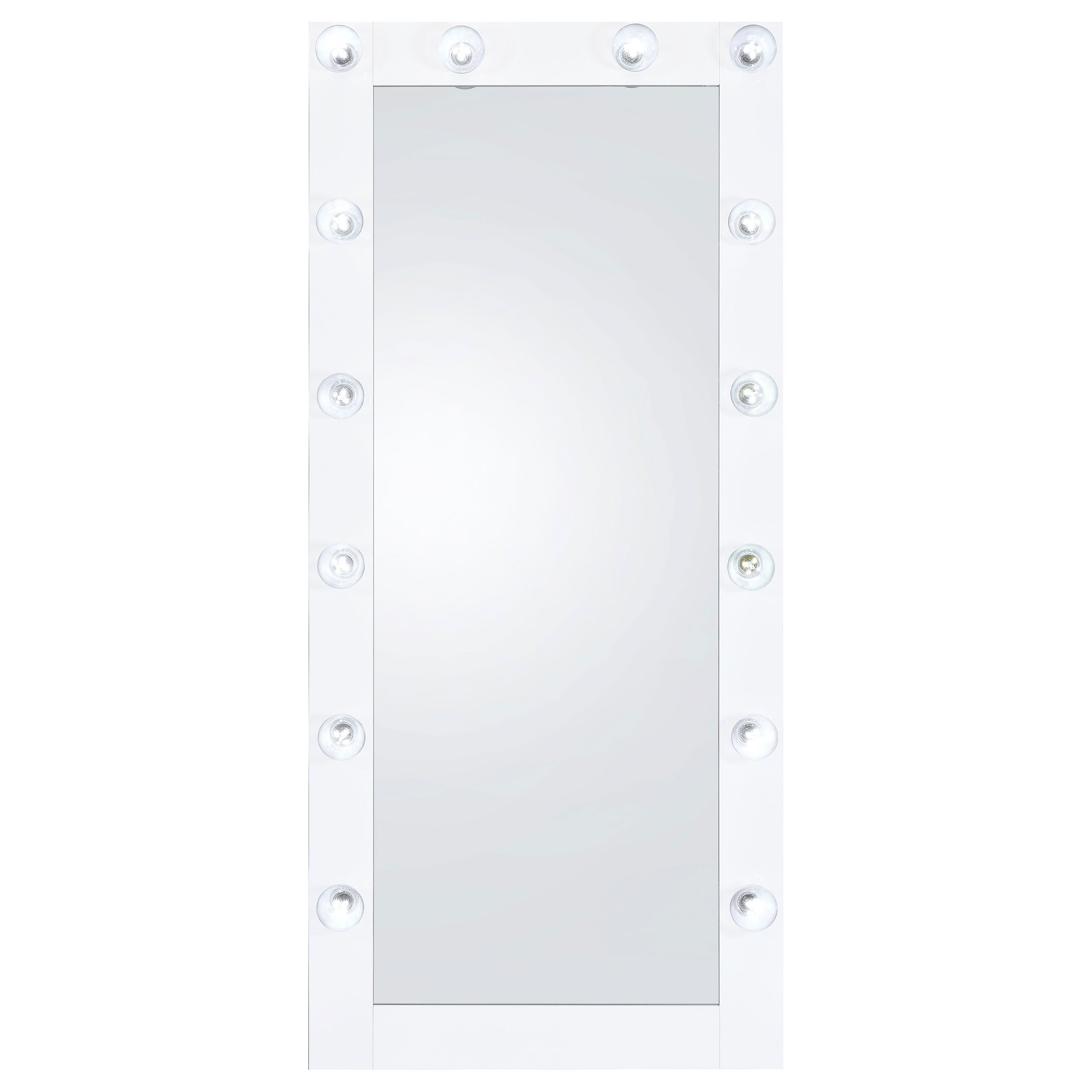 Zayan Floor Mirror with LED Lighting - Ideal Furniture (Fresno,CA)