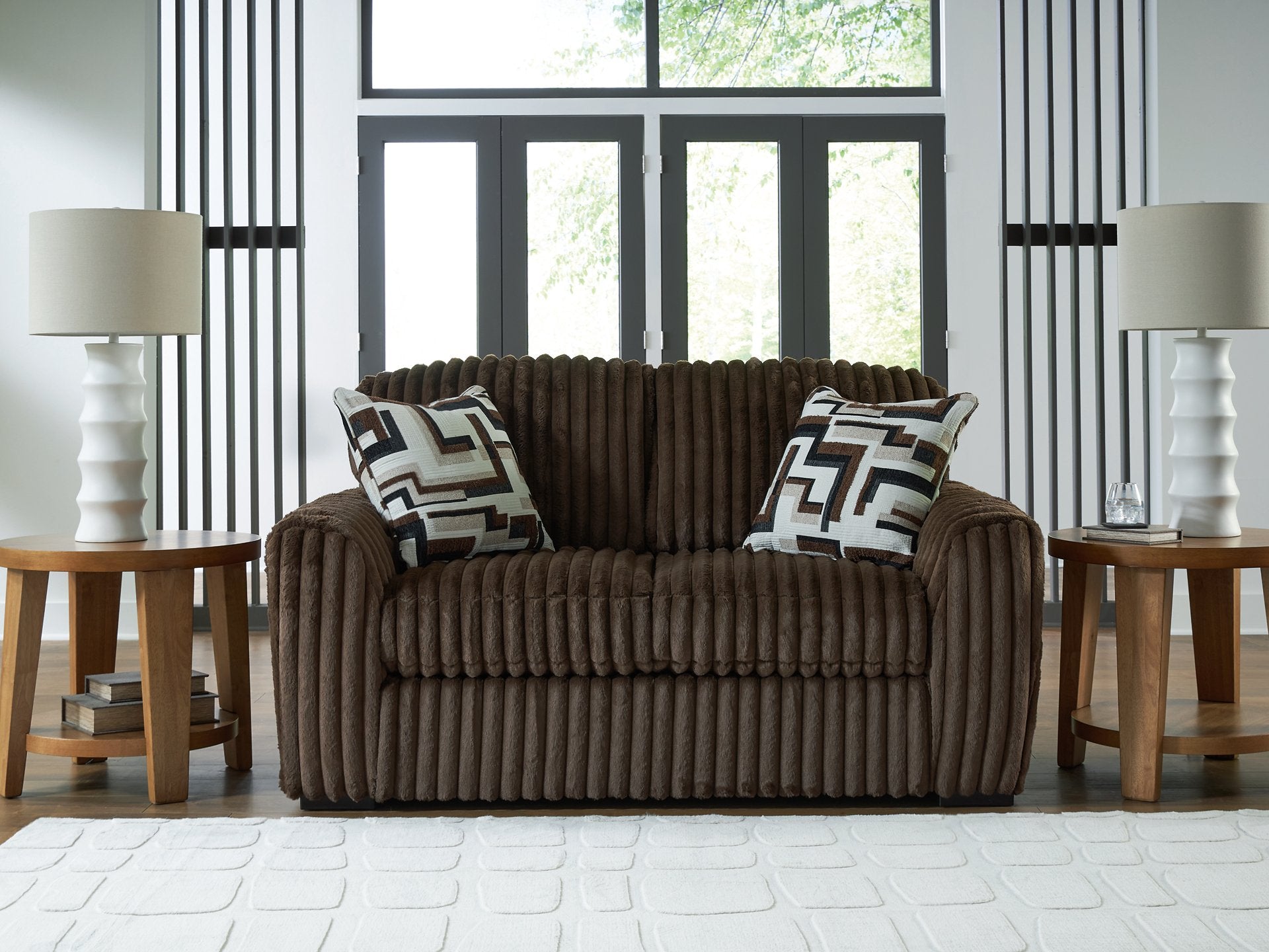 Midnight-Madness Loveseat - Ideal Furniture (Fresno,CA)