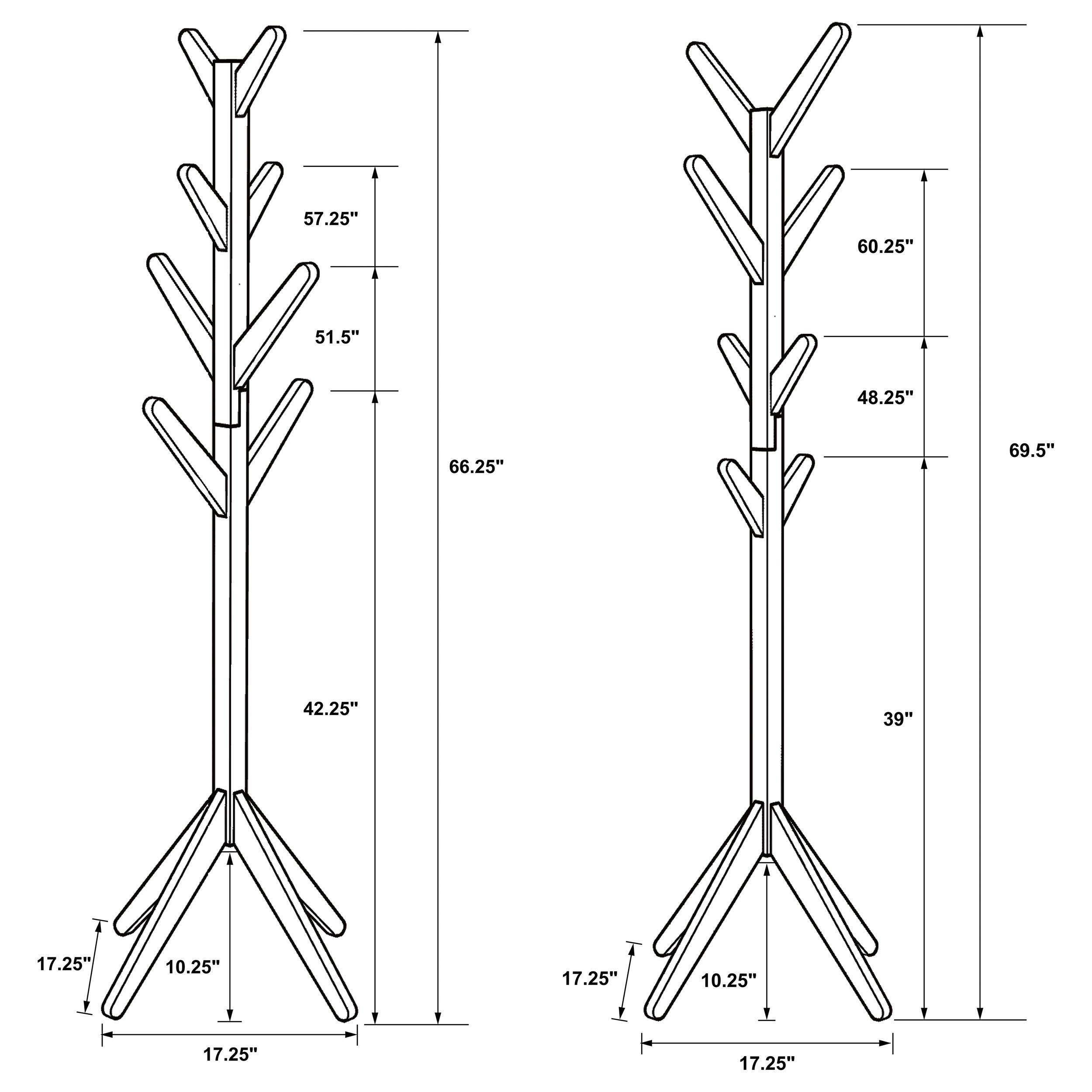 Margaret Coat Rack - Ideal Furniture (Fresno,CA)