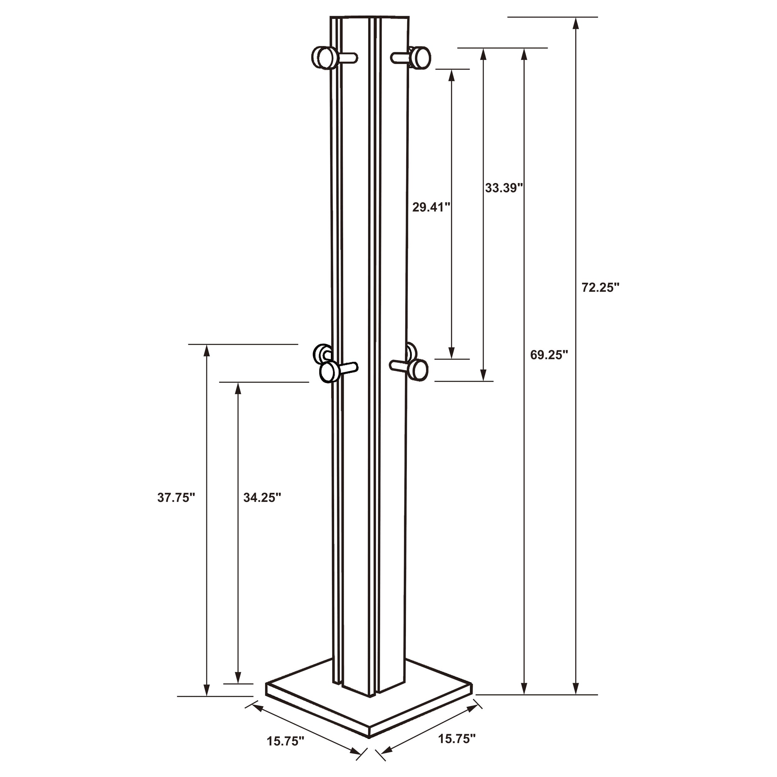 Rikkie Coat Rack - Ideal Furniture (Fresno,CA)