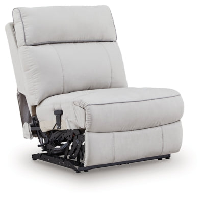 Social Pointe Reclining Sectional with Storage Consoles - Ideal Furniture (Fresno,CA)