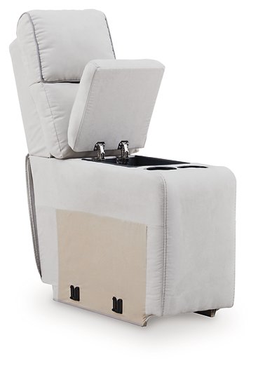 Social Pointe Reclining Sectional with Storage Consoles - Ideal Furniture (Fresno,CA)