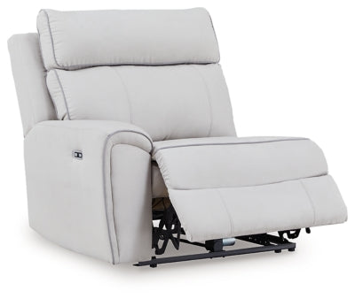 Social Pointe Reclining Sectional with Storage Consoles - Ideal Furniture (Fresno,CA)