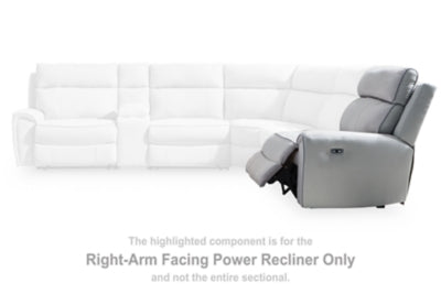 Social Pointe Reclining Sectional with Storage Consoles - Ideal Furniture (Fresno,CA)