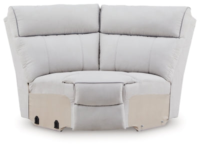 Social Pointe Reclining Sectional with Storage Consoles - Ideal Furniture (Fresno,CA)