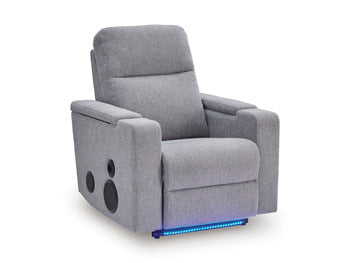 Pineland Power Glider Recliner with Audio System - Ideal Furniture (Fresno,CA)
