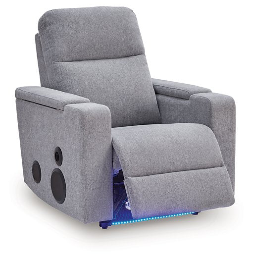 Pineland Power Glider Recliner with Audio System - Ideal Furniture (Fresno,CA)