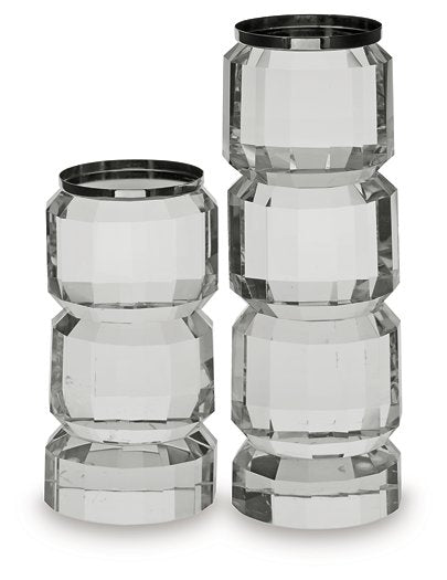 Brentley Candle Holder Set (Set of 2) - Ideal Furniture (Fresno,CA)