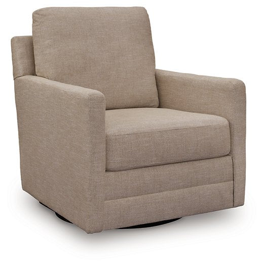 Freybourne Next-Gen Nuvella Swivel Accent Chair - Ideal Furniture (Fresno,CA)