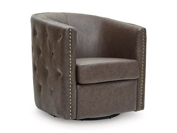 Brentlow Swivel Accent Chair - Ideal Furniture (Fresno,CA)