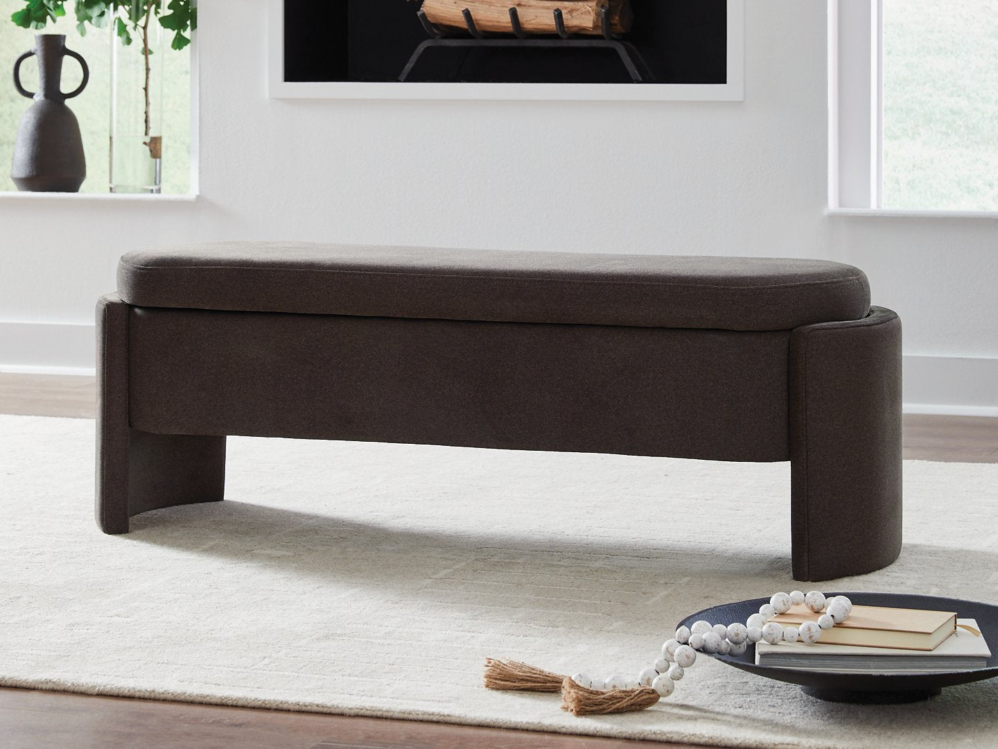 Vavuniya Storage Bench - Ideal Furniture (Fresno,CA)