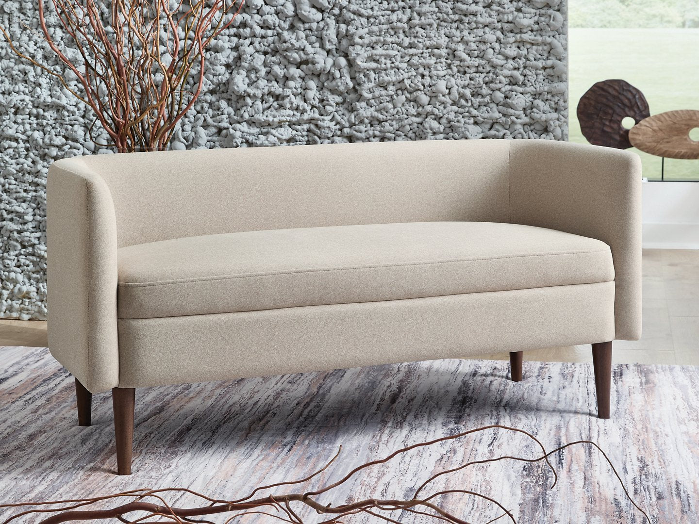 Wainner Accent Bench - Ideal Furniture (Fresno,CA)
