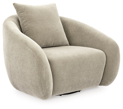 Yahya Swivel Accent Chair - Ideal Furniture (Fresno,CA)