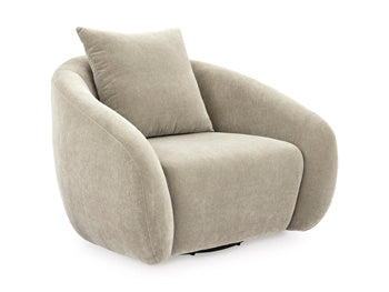 Yahya Swivel Accent Chair - Ideal Furniture (Fresno,CA)